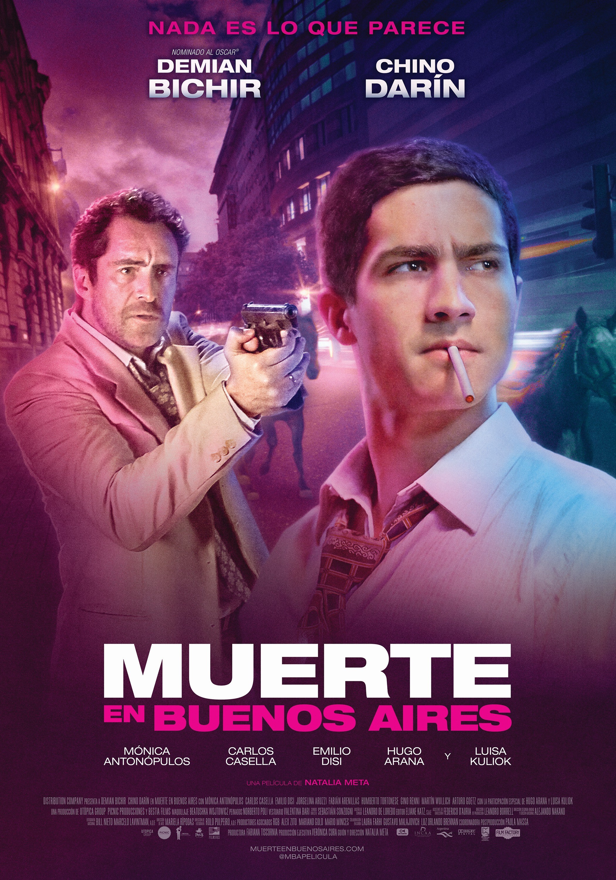 Mega Sized Movie Poster Image for Muerte en Buenos Aires (#2 of 2)