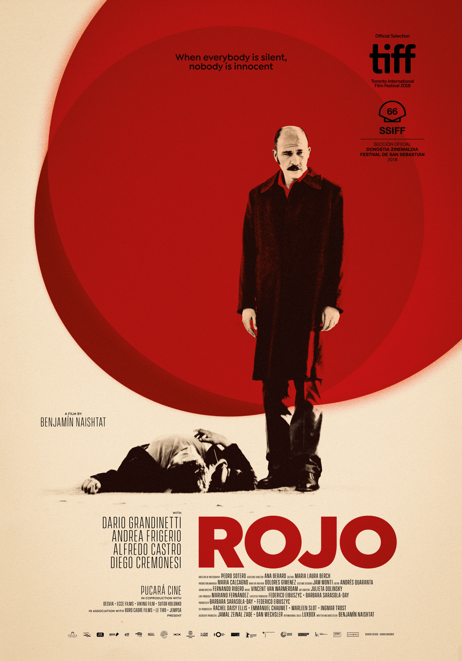 Mega Sized Movie Poster Image for Rojo 
