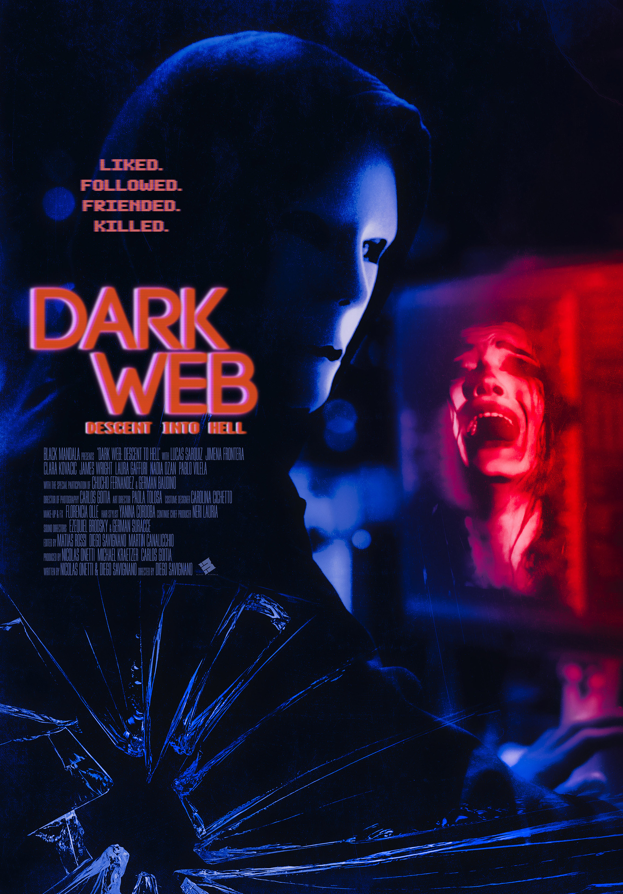 Mega Sized Movie Poster Image for Dark Web: Descent Into Hell (#1 of 3)