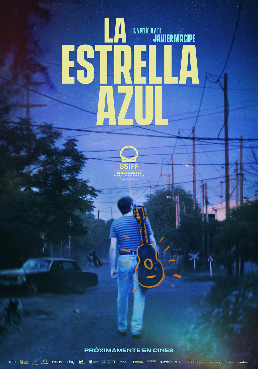 Extra Large Movie Poster Image for La estrella azul 
