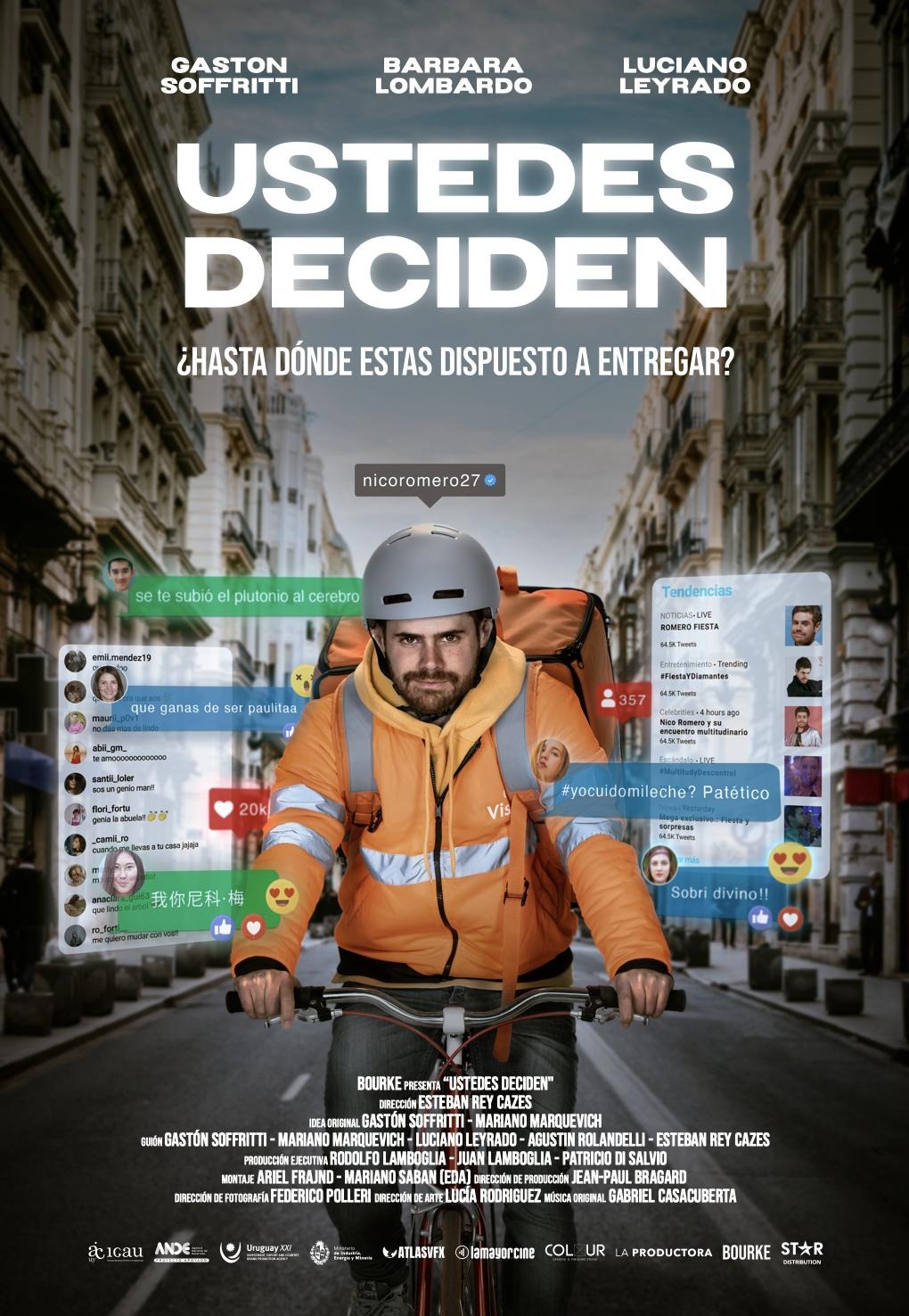 Extra Large Movie Poster Image for Ustedes Deciden 