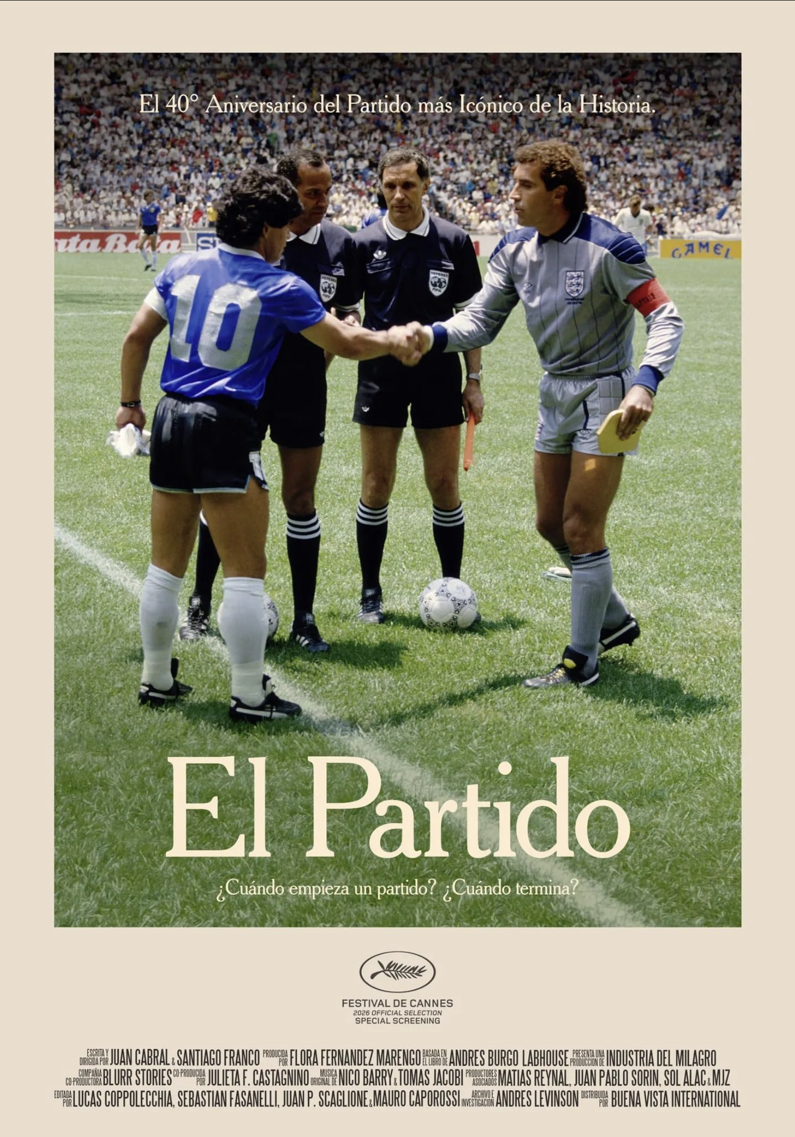 Mega Sized Movie Poster Image for El partido 