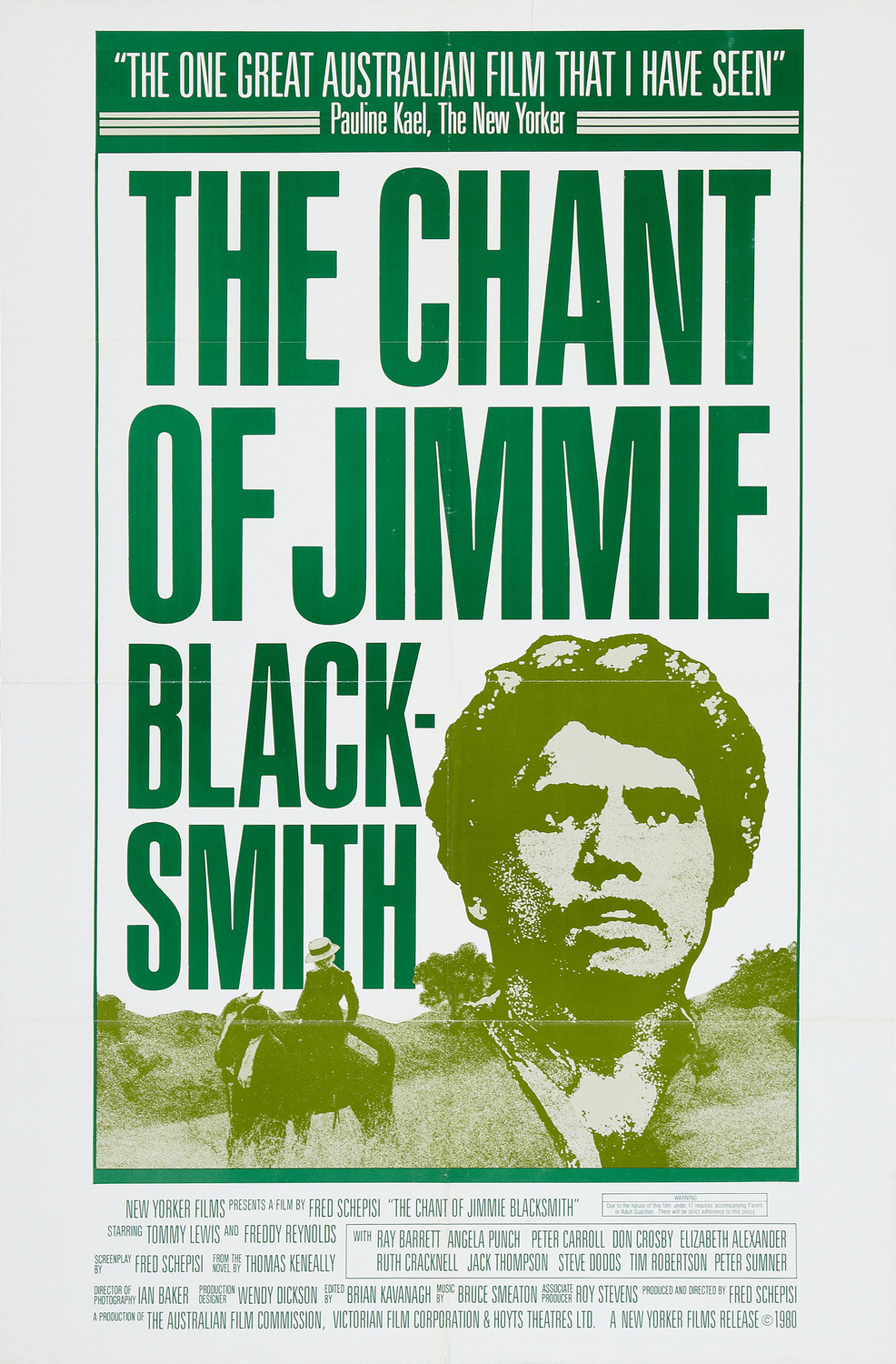 Extra Large Movie Poster Image for The Chant of Jimmie Blacksmith 