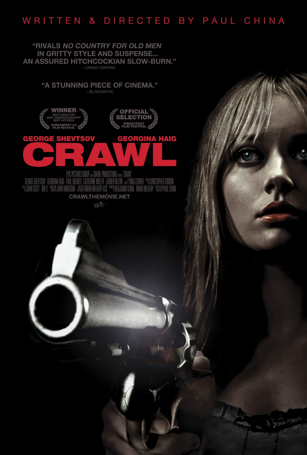 Extra Large Movie Poster Image for Crawl 