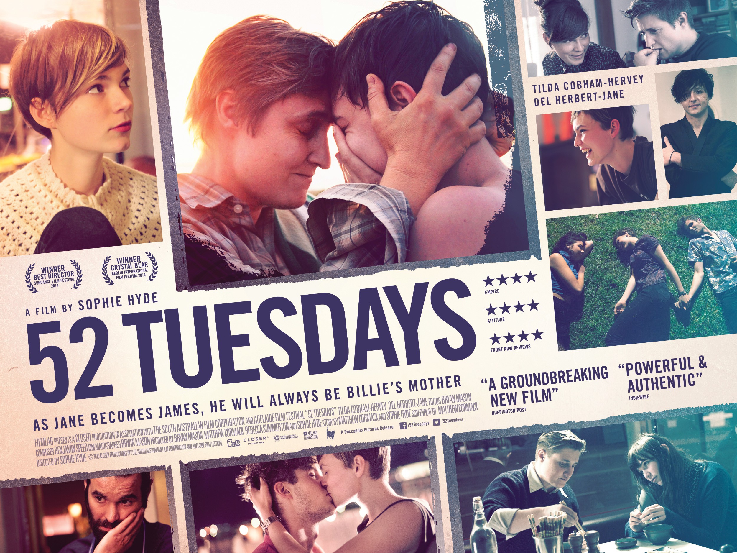 Mega Sized Movie Poster Image for 52 Tuesdays (#4 of 4)