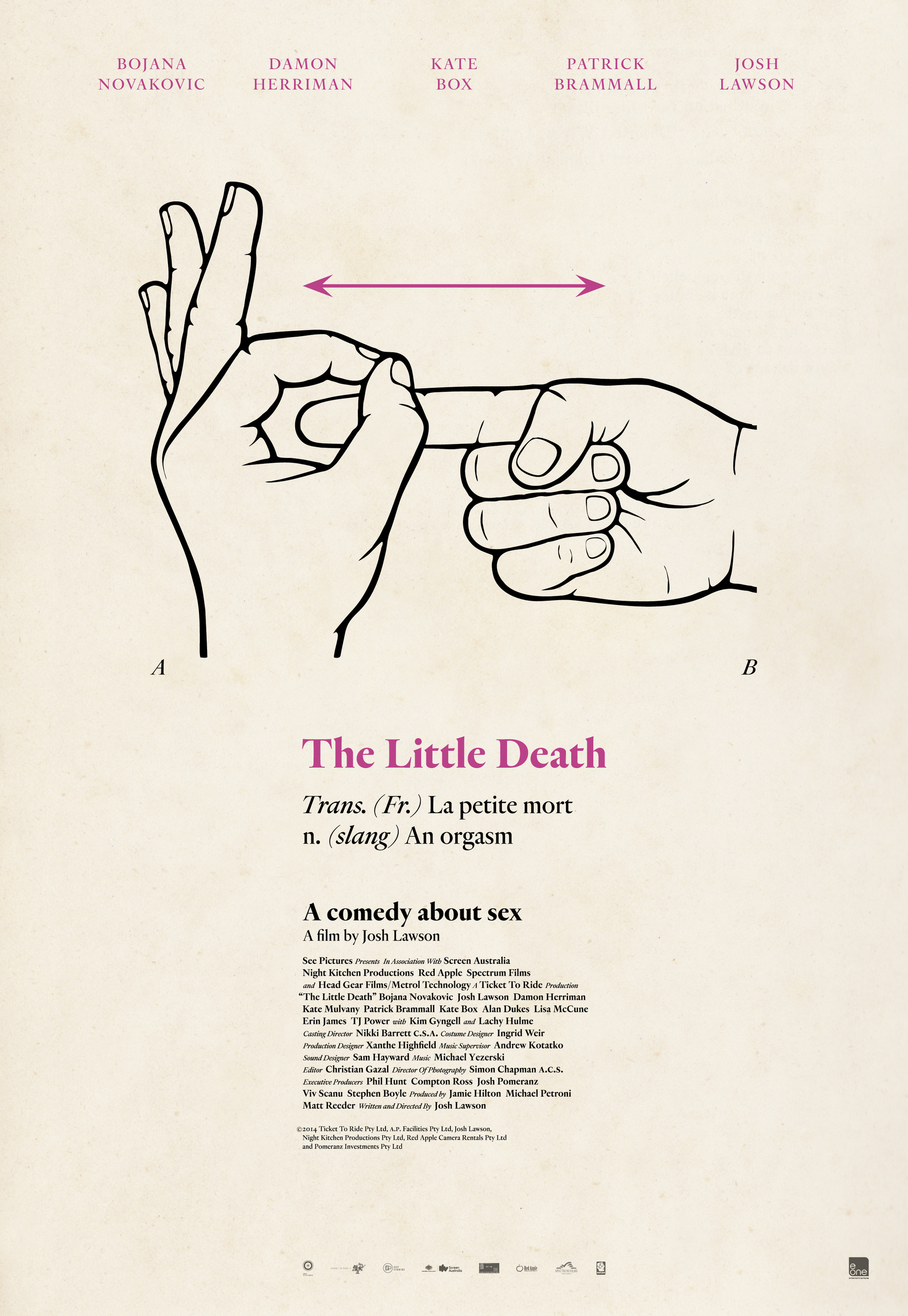 Mega Sized Movie Poster Image for The Little Death (#1 of 3)