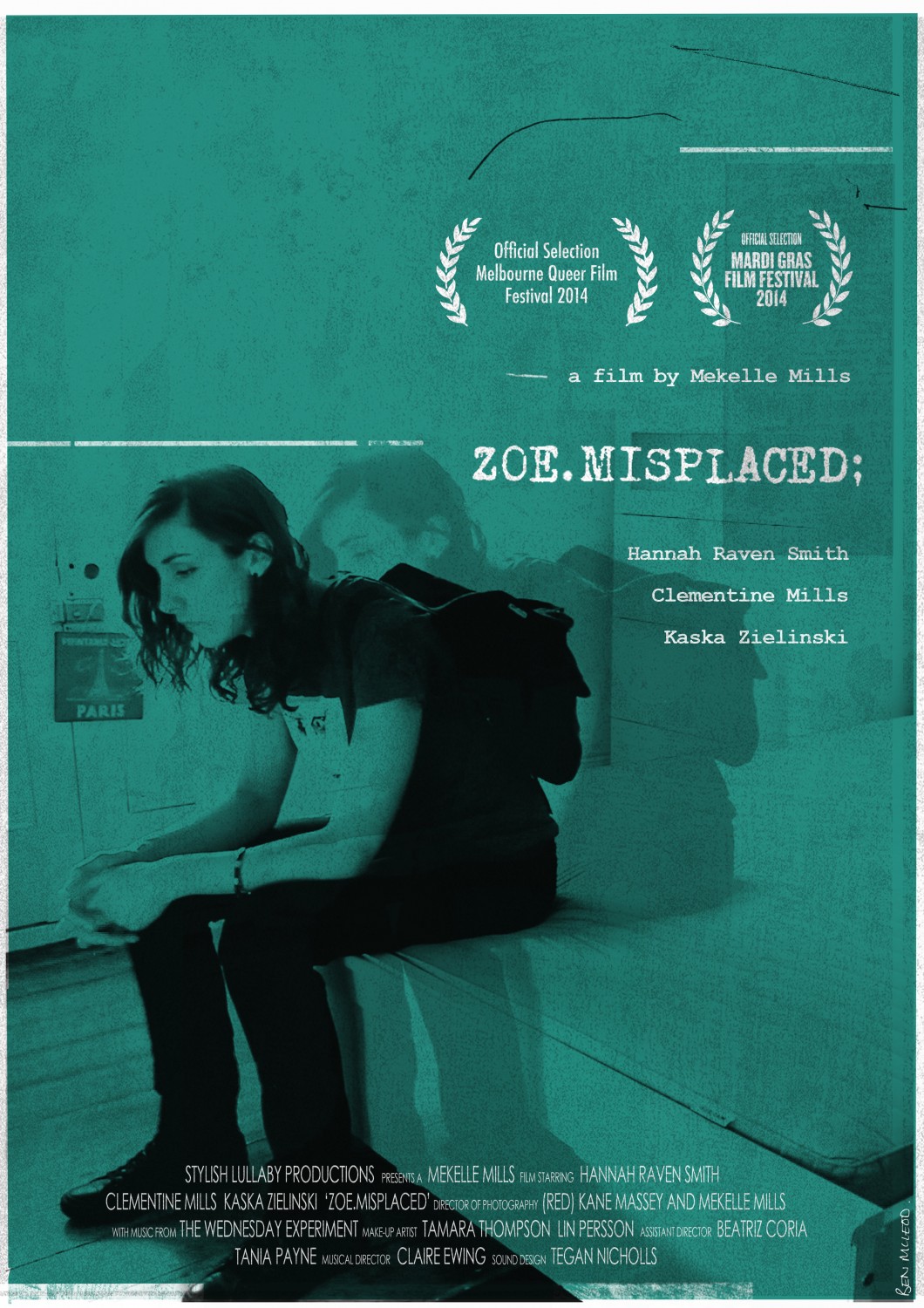 Extra Large Movie Poster Image for Zoe.Misplaced 