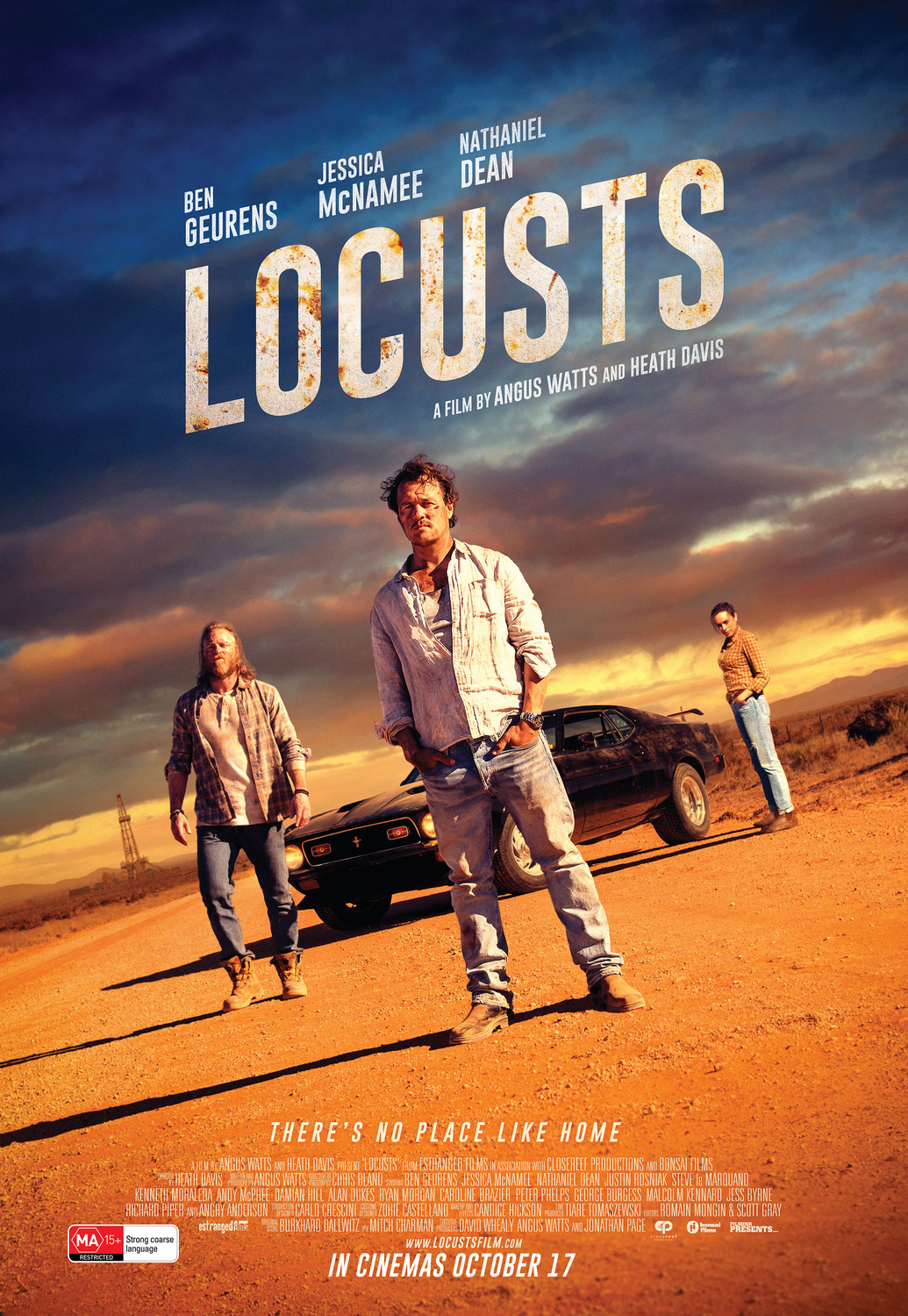 Extra Large Movie Poster Image for Locusts (#2 of 2)