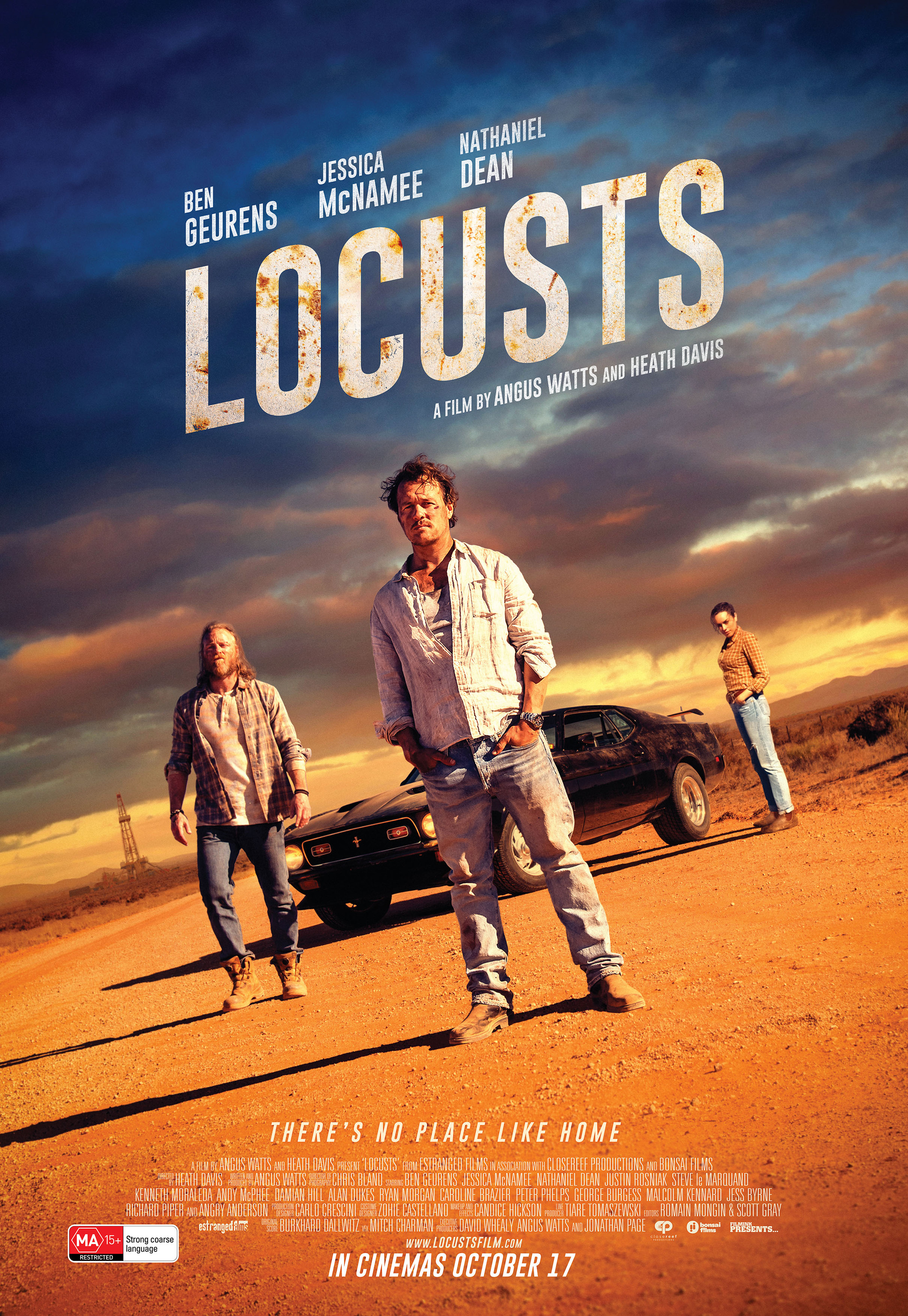 Mega Sized Movie Poster Image for Locusts (#2 of 2)