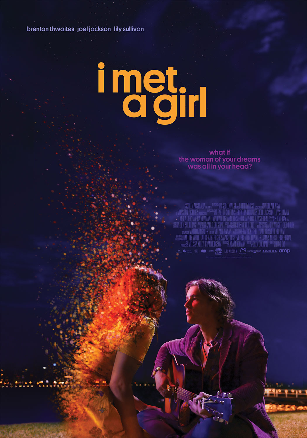Extra Large Movie Poster Image for I Met a Girl 