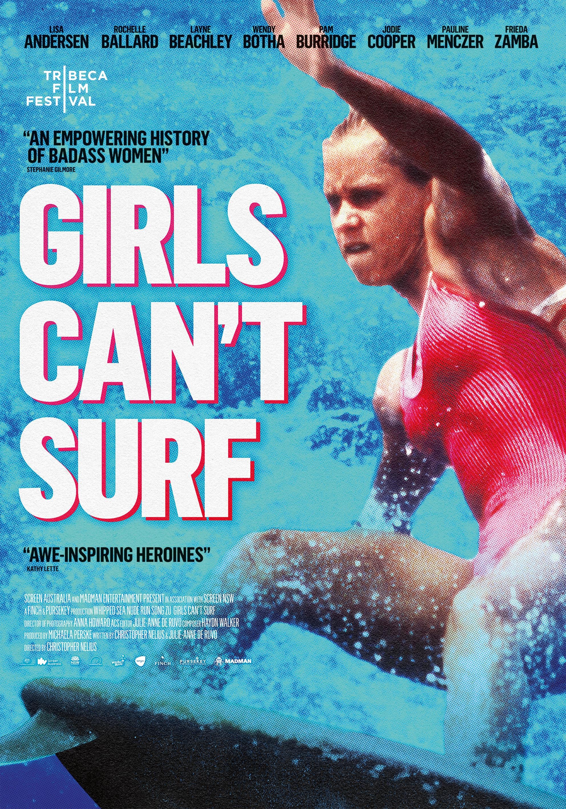 Mega Sized Movie Poster Image for Girls Can't Surf (#1 of 2)