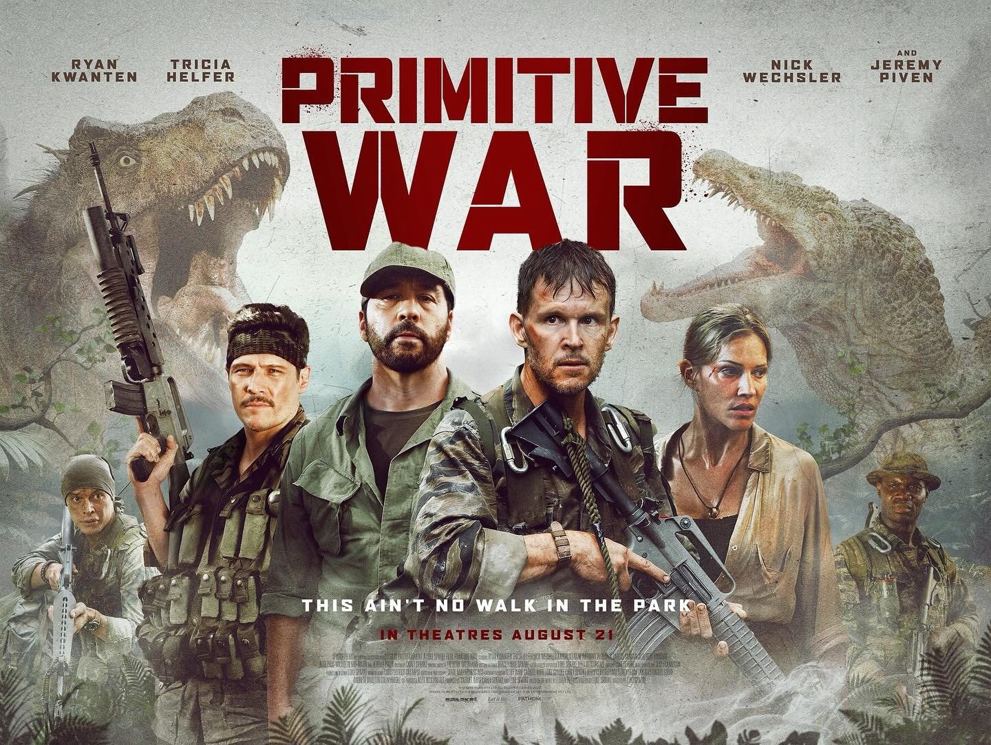 Extra Large Movie Poster Image for Primitive War (#3 of 3)