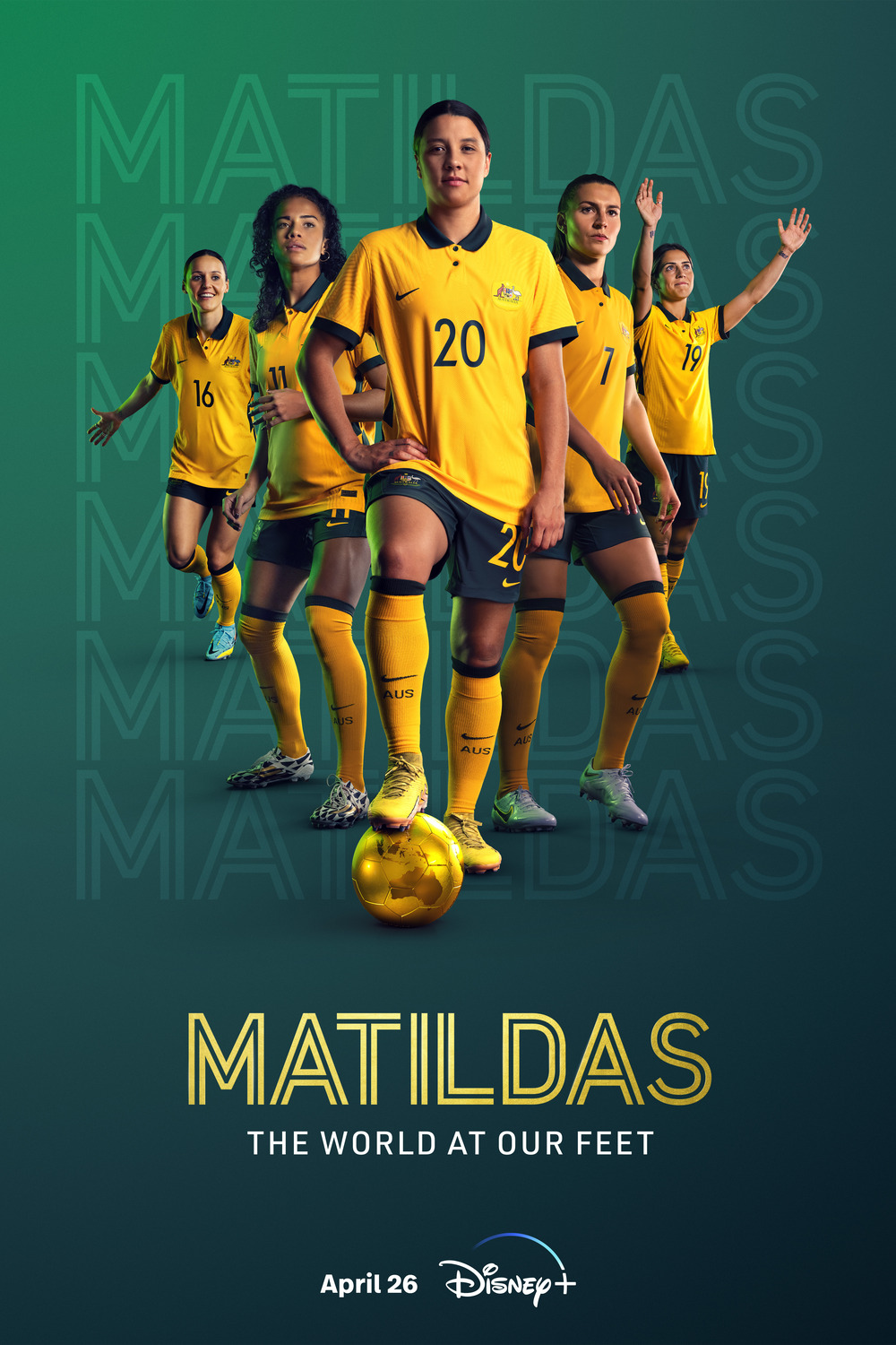 Extra Large TV Poster Image for Matildas: The World at Our Feet (#1 of 2)