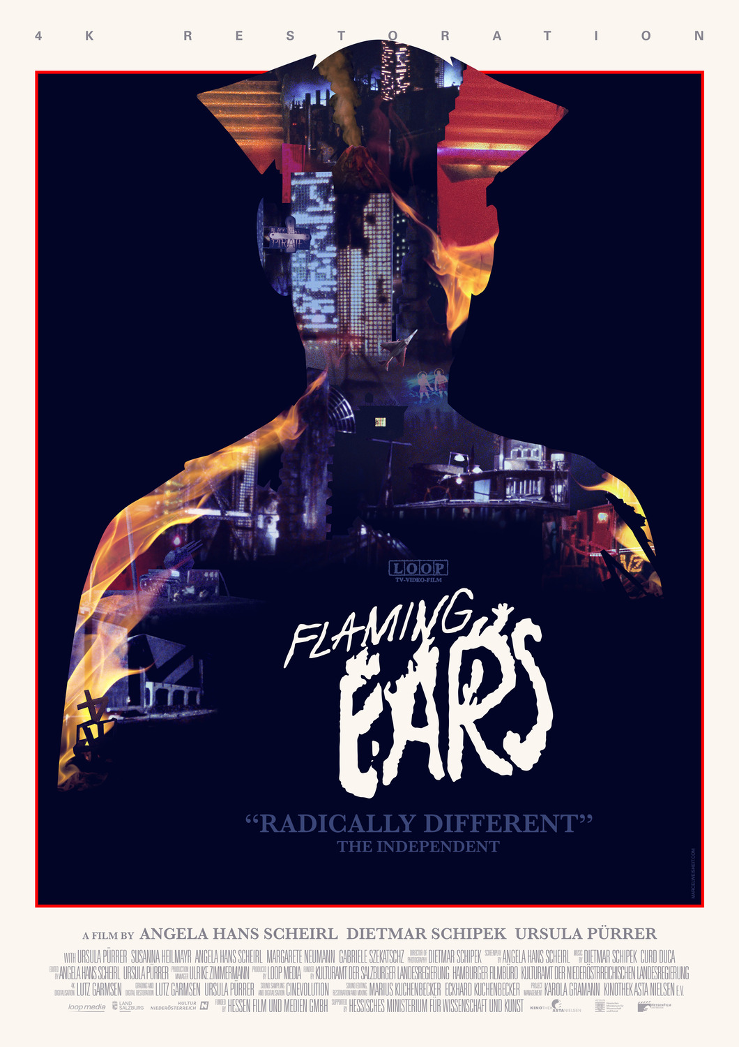 Extra Large Movie Poster Image for Flaming Ears (#2 of 2)
