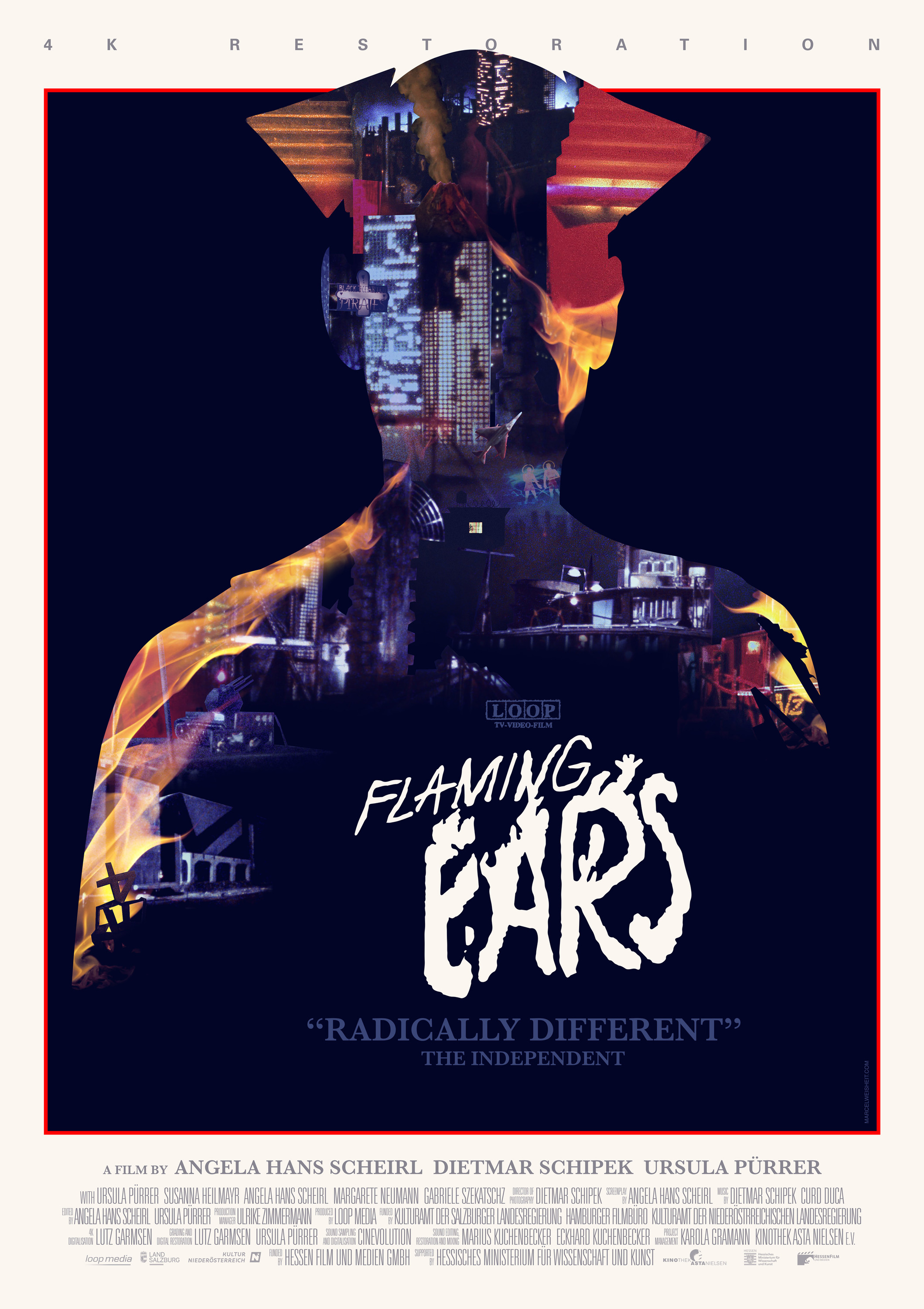 Mega Sized Movie Poster Image for Flaming Ears (#2 of 2)