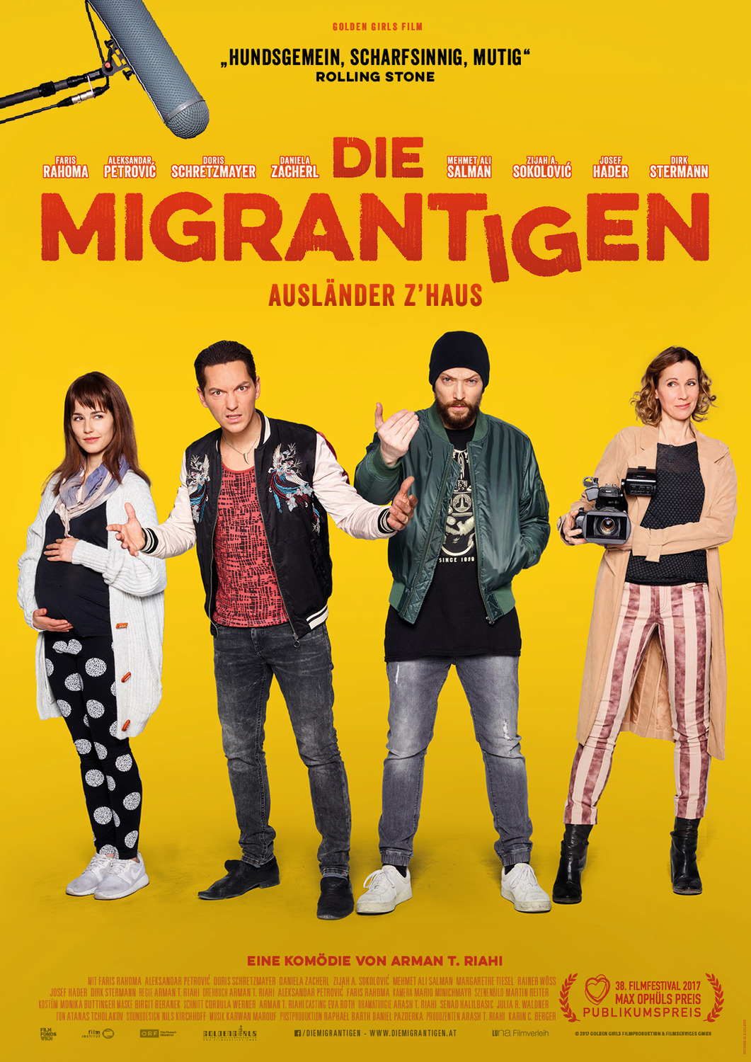Extra Large Movie Poster Image for Die Migrantigen 