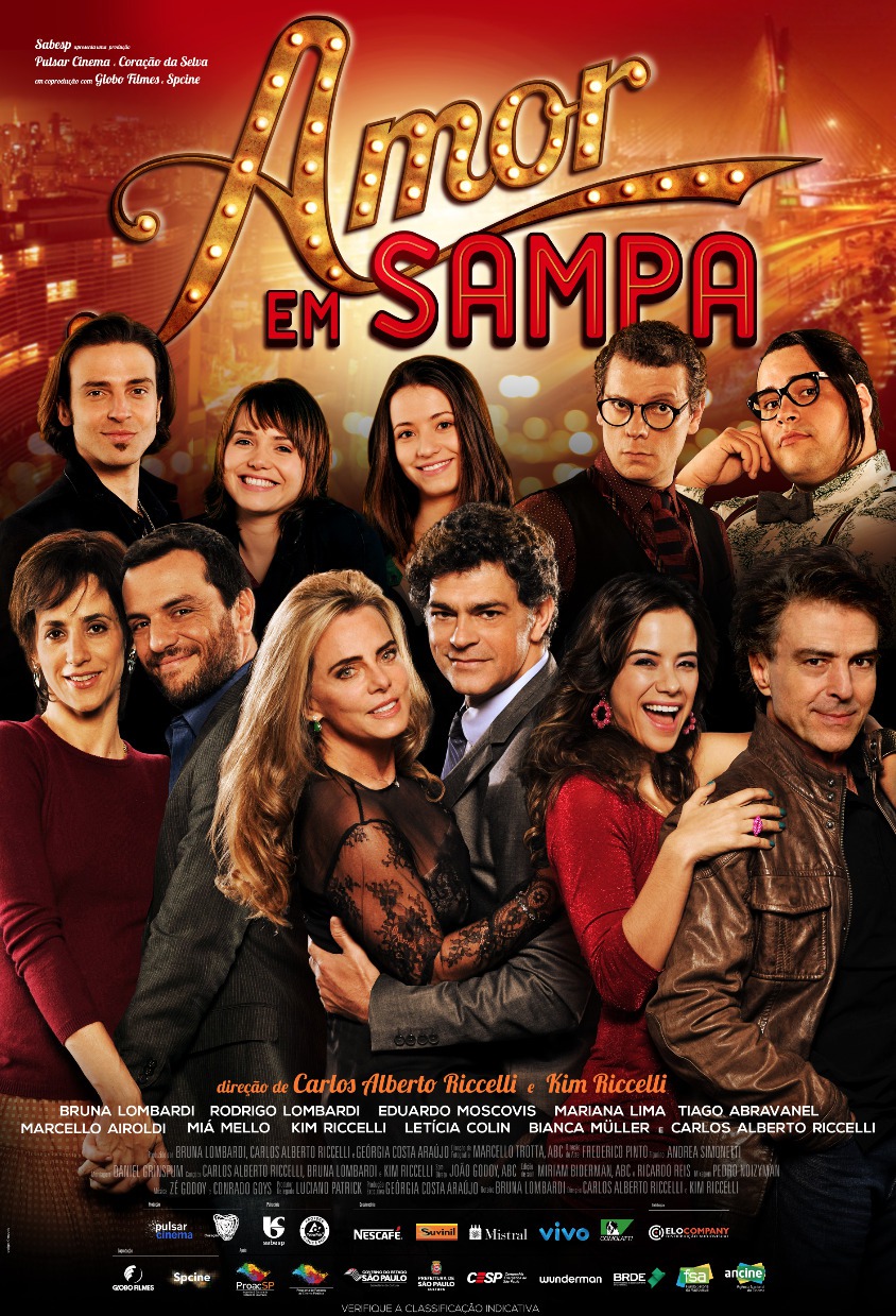 Extra Large Movie Poster Image for Amor em Sampa 