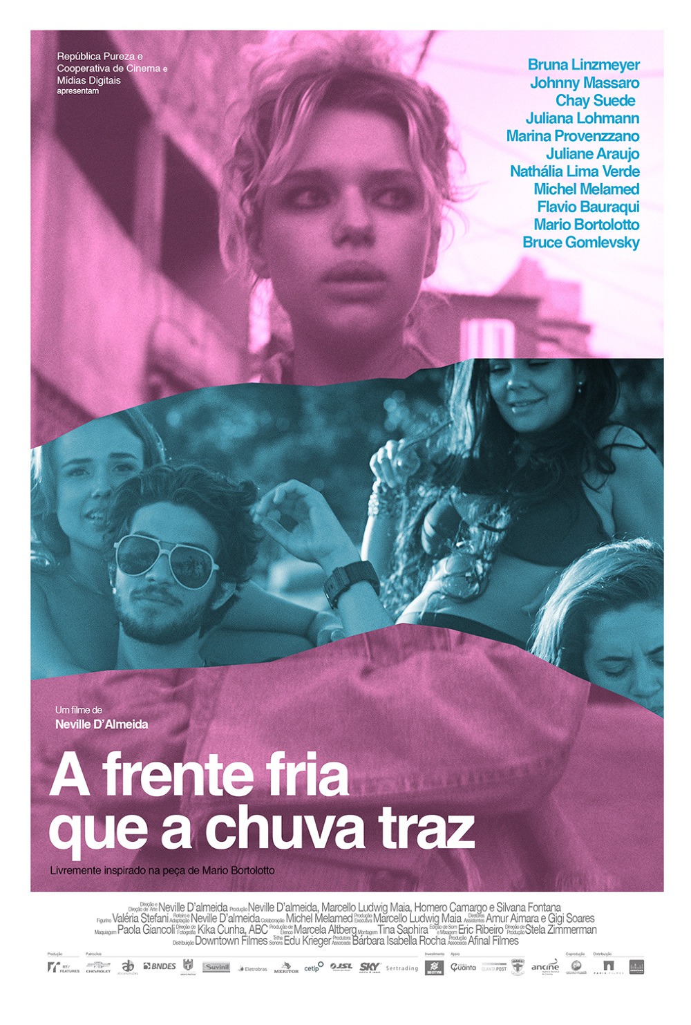 Extra Large Movie Poster Image for A Frente Fria que a Chuva Traz (#3 of 4)