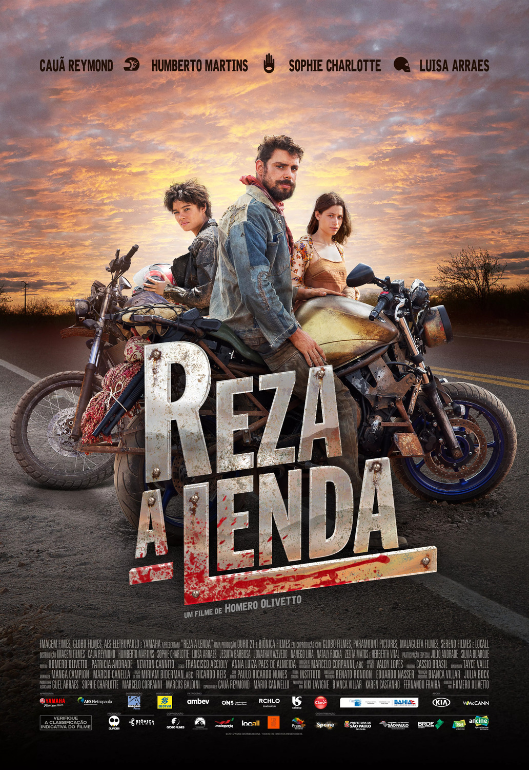 Extra Large Movie Poster Image for Reza a Lenda (#2 of 2)