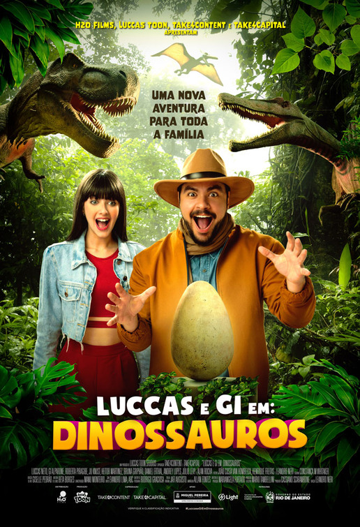 Luccas e Gi em: Dinossauros Movie Poster