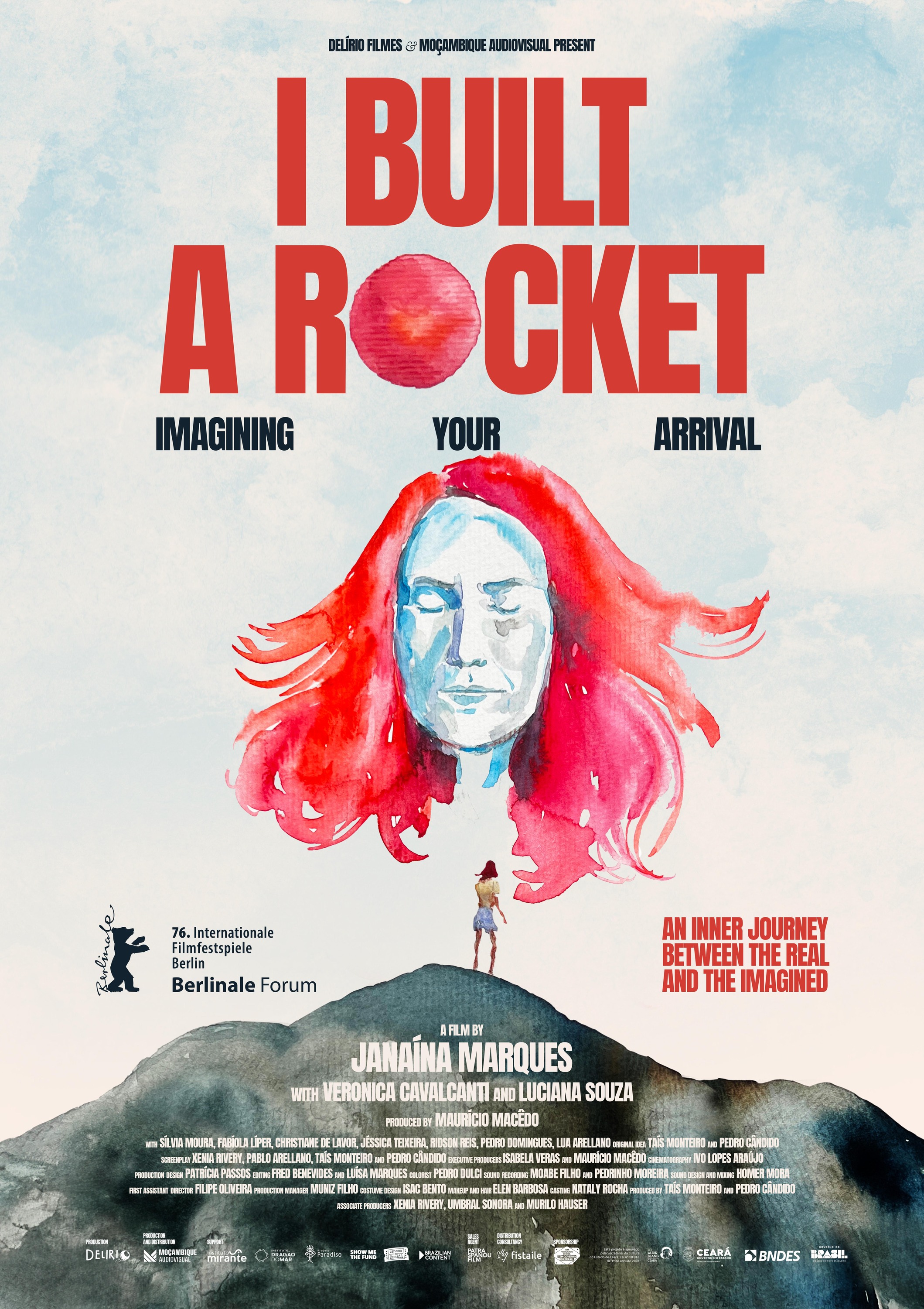 Mega Sized Movie Poster Image for Fiz um Foguete Imaginando Que Você Vinha 