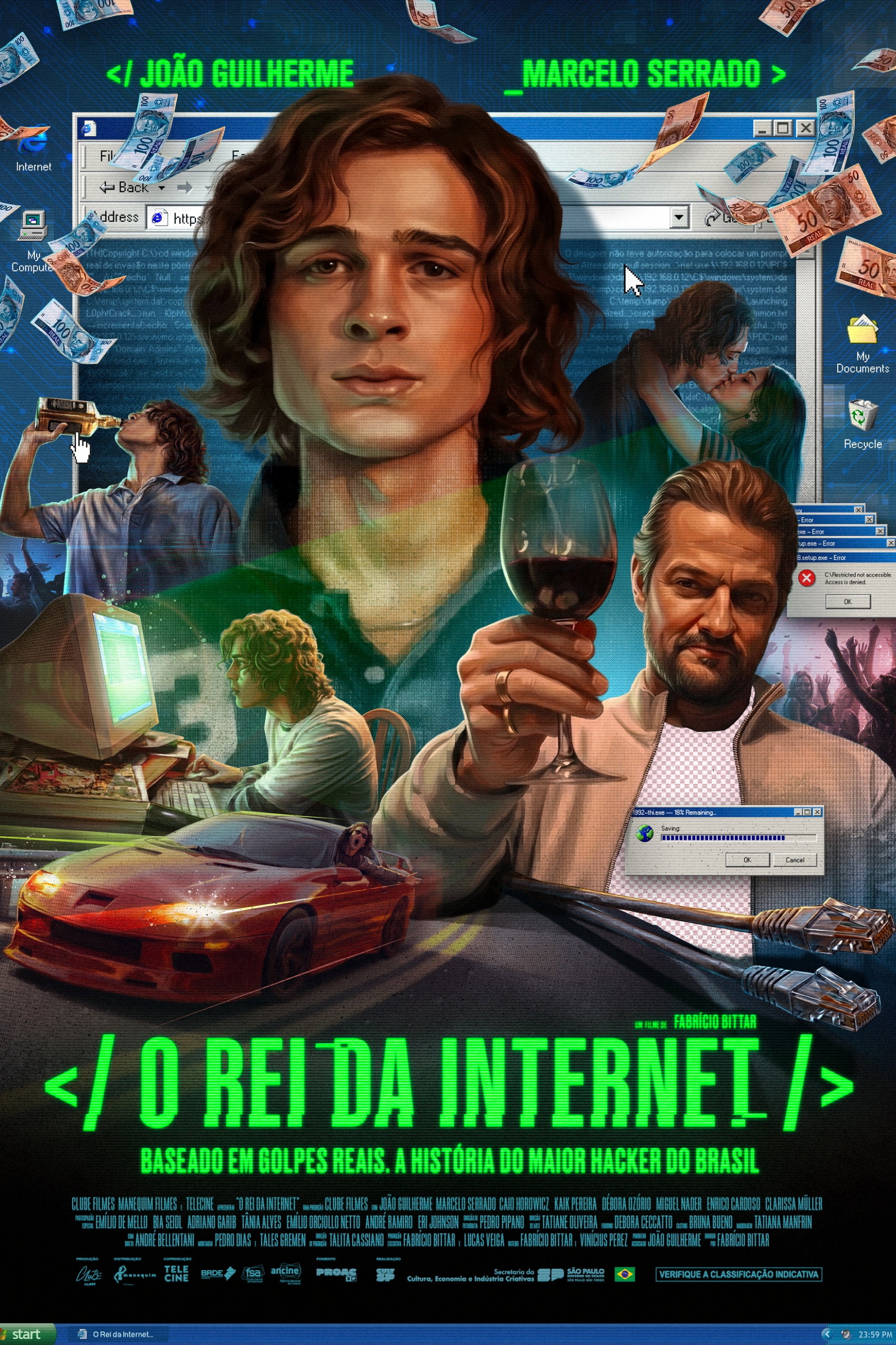 Mega Sized Movie Poster Image for O Rei da Internet 
