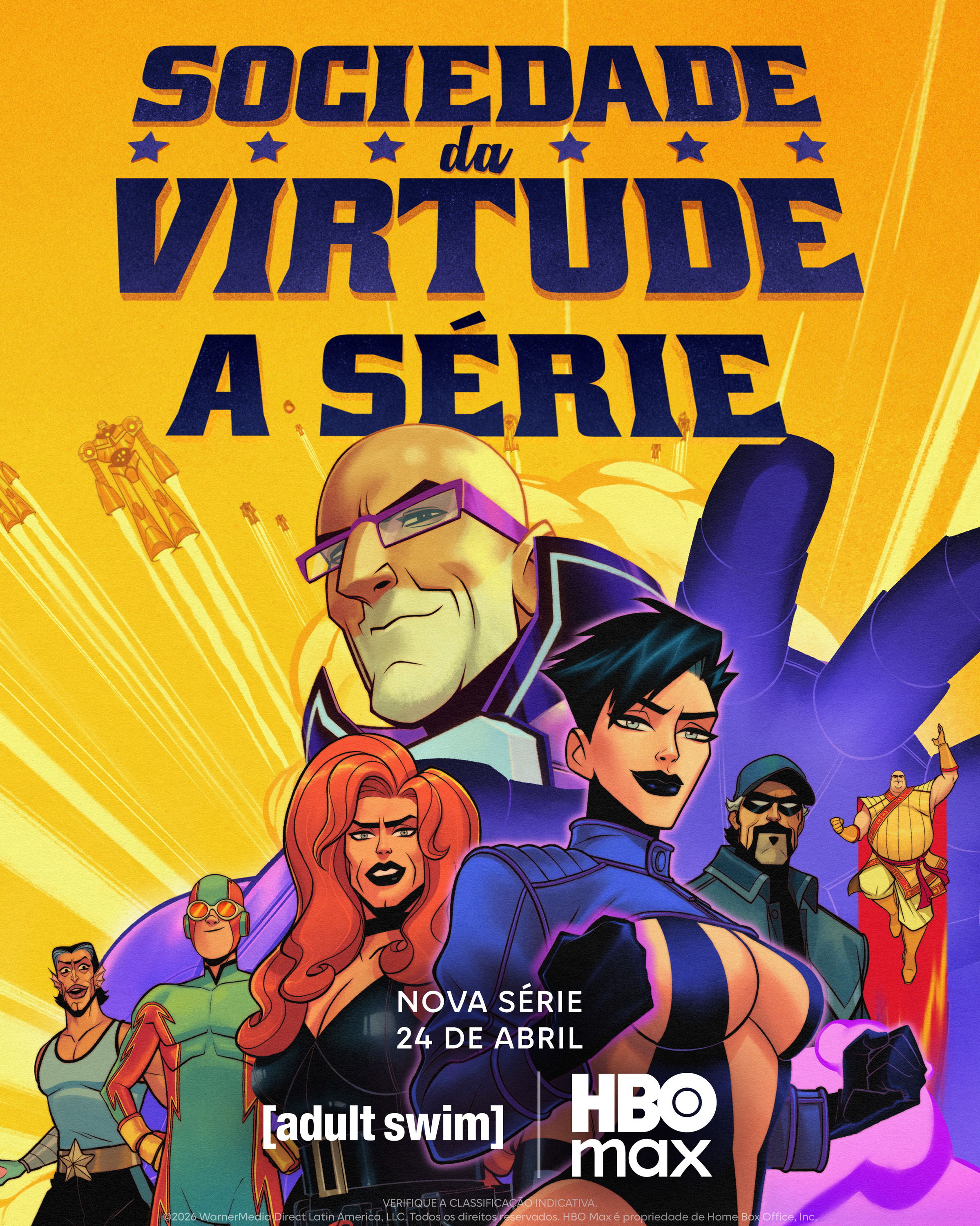 Mega Sized TV Poster Image for Sociedade da Virtude: A Série 