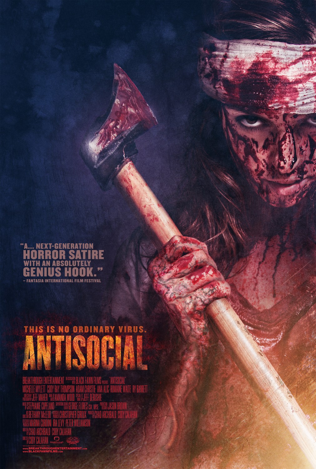 Extra Large Movie Poster Image for Antisocial (#1 of 2)