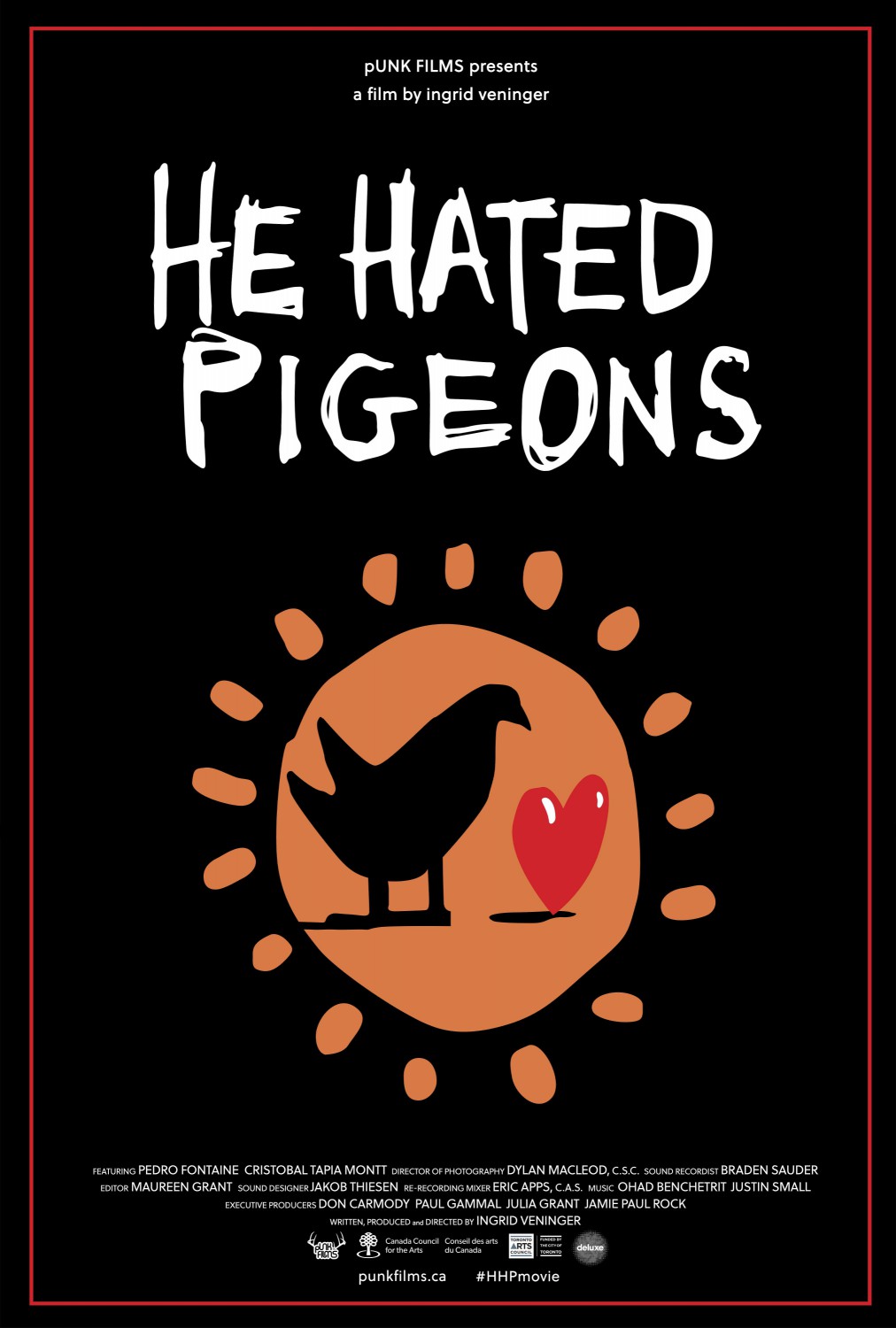 Extra Large Movie Poster Image for He Hated Pigeons 