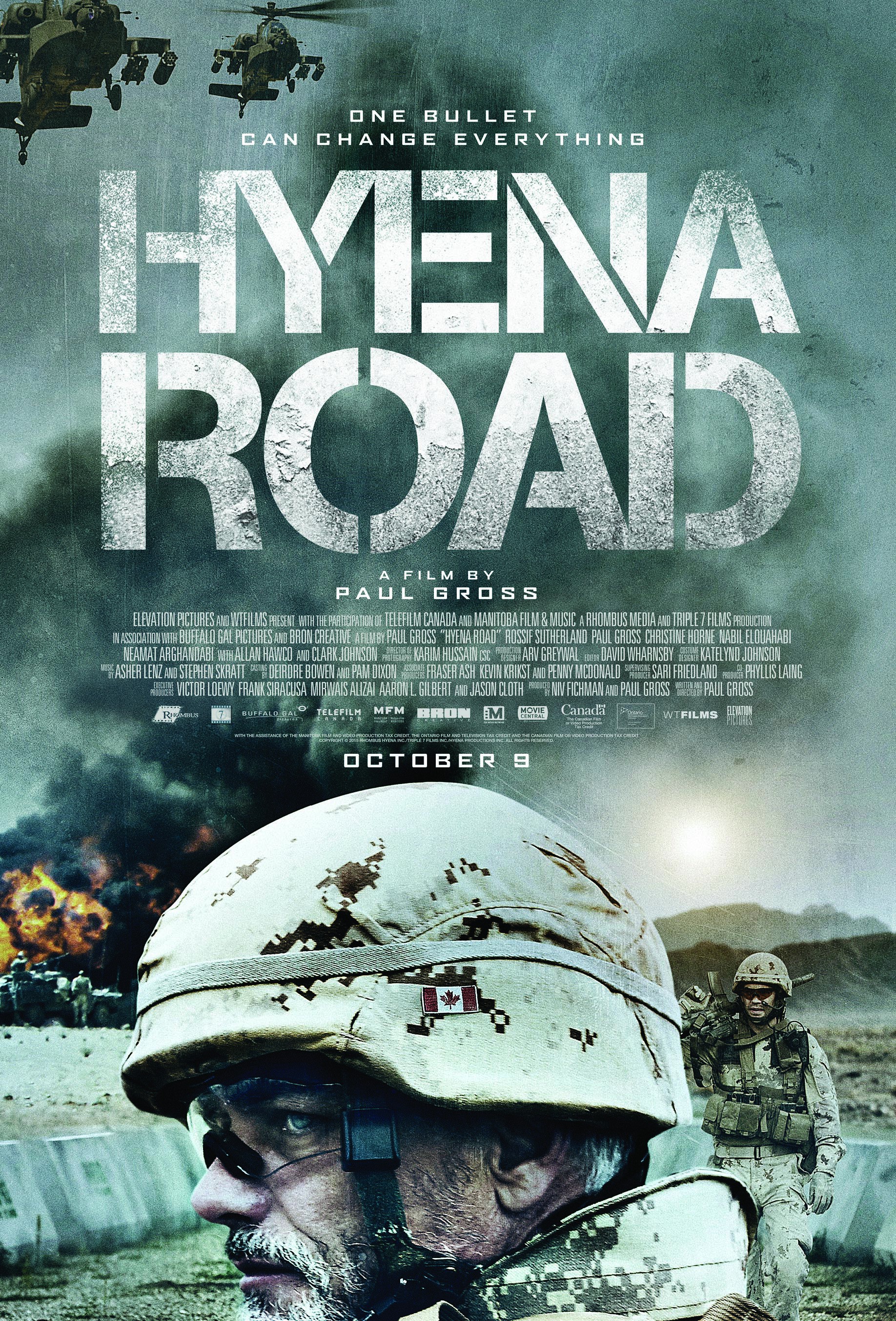 Mega Sized Movie Poster Image for Hyena Road (#1 of 2)