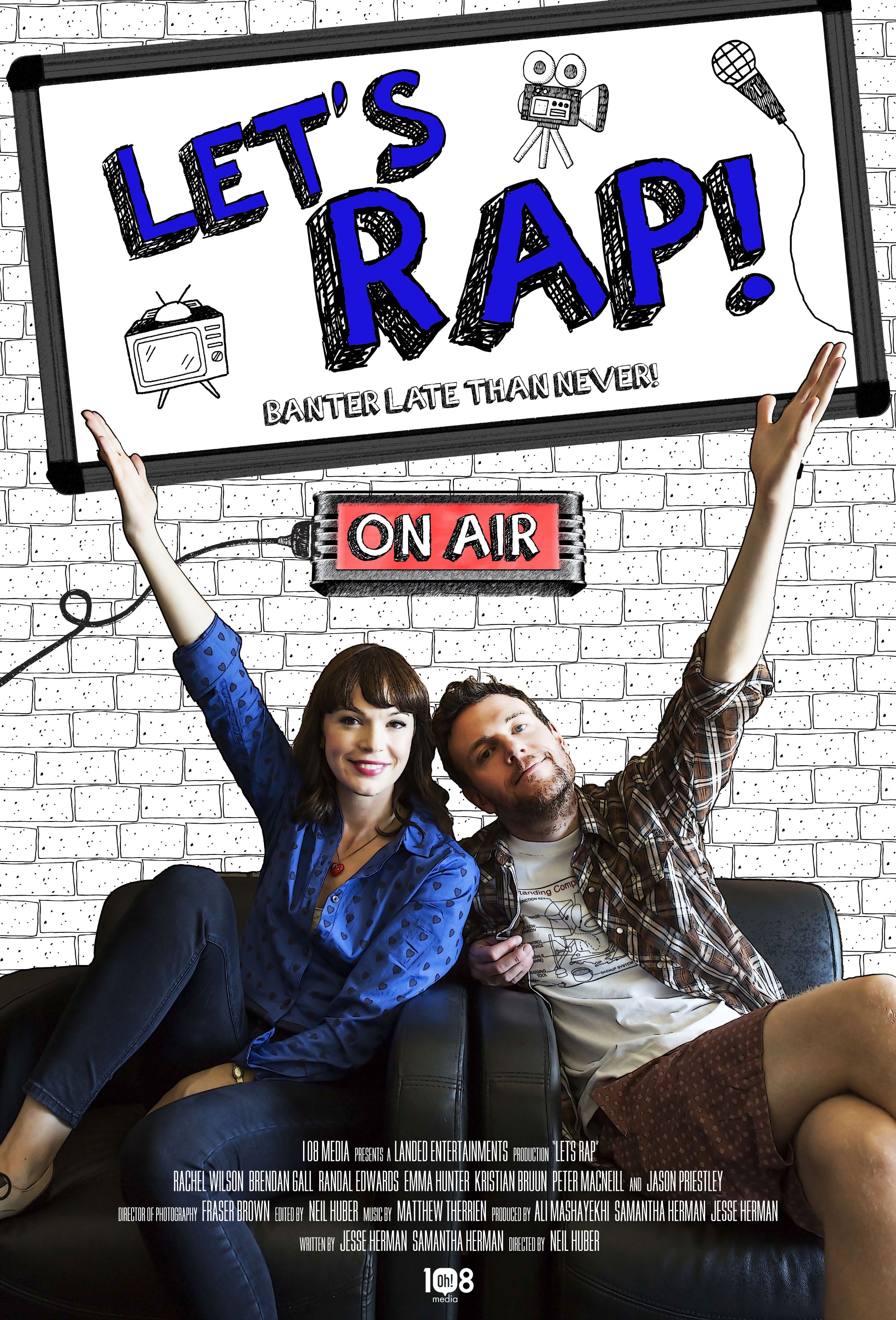 Mega Sized Movie Poster Image for Let's Rap 