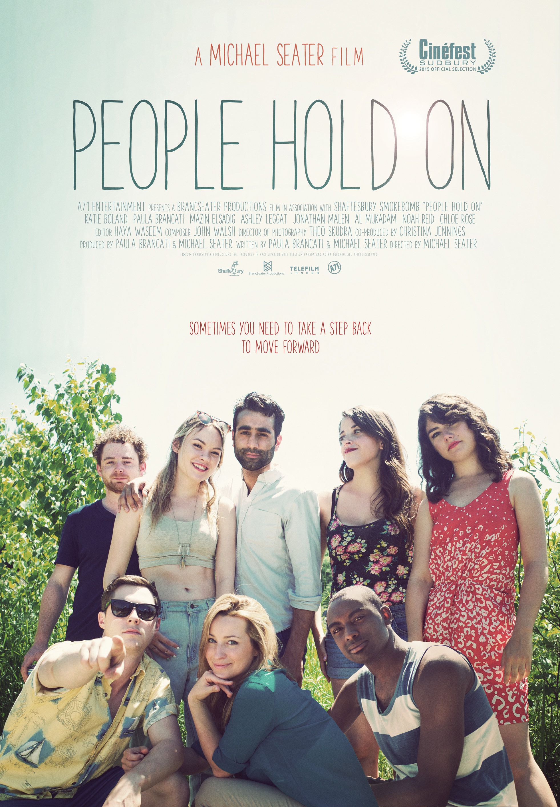 Mega Sized Movie Poster Image for People Hold On 
