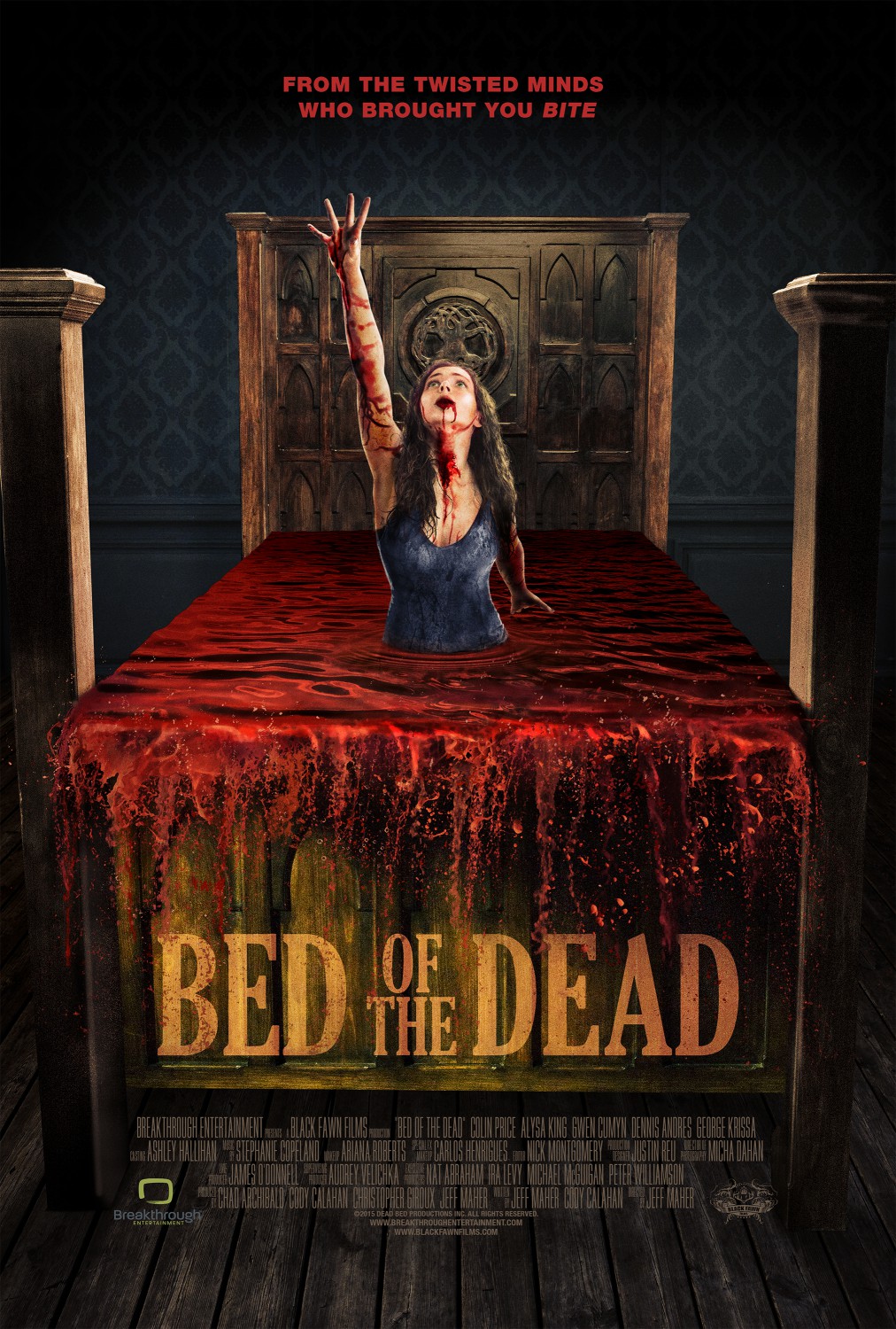 Extra Large Movie Poster Image for Bed of the Dead (#1 of 3)