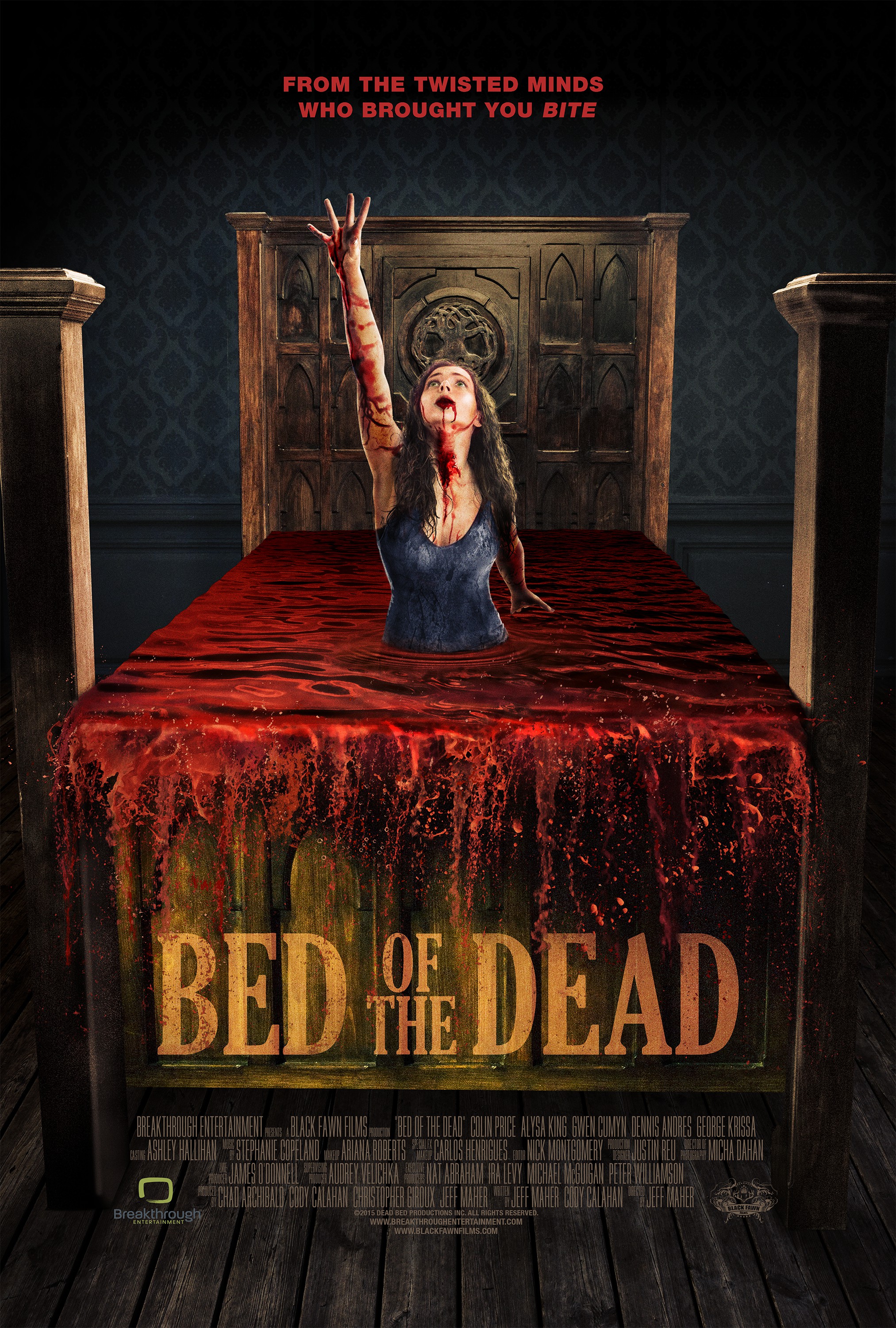 Mega Sized Movie Poster Image for Bed of the Dead (#1 of 3)