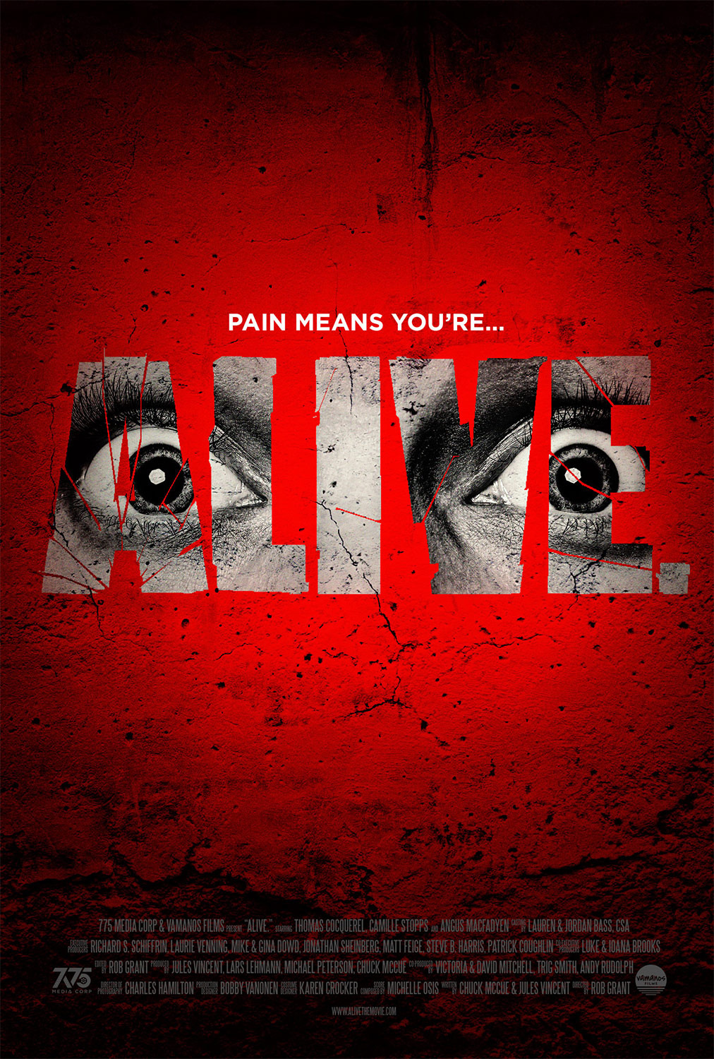 Extra Large Movie Poster Image for Alive (#2 of 2)