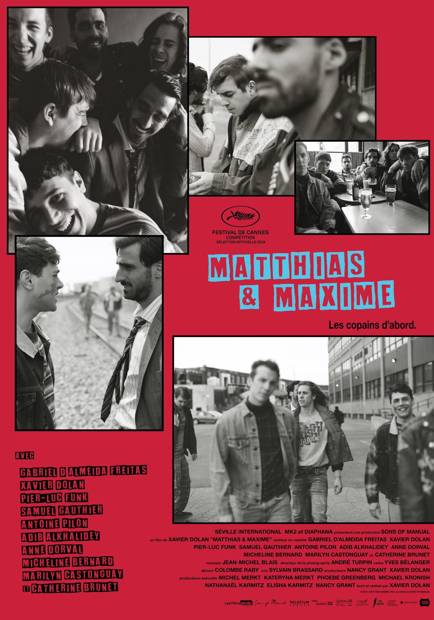Mega Sized Movie Poster Image for Matthias et Maxime 