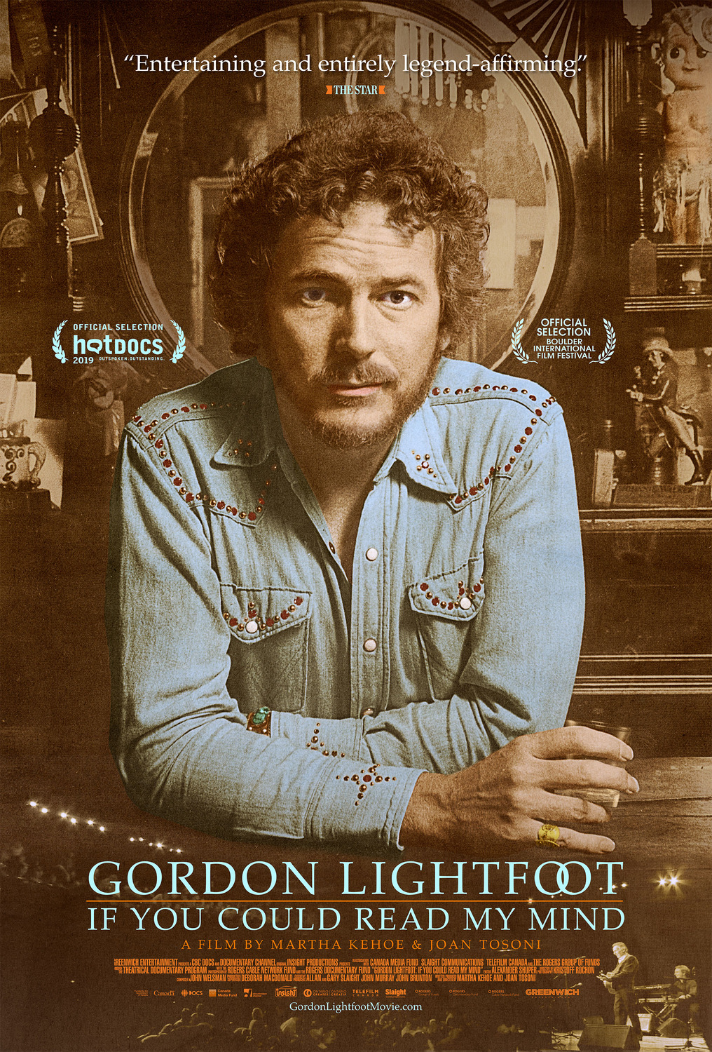 Extra Large Movie Poster Image for Gordon Lightfoot: If You Could Read My Mind 