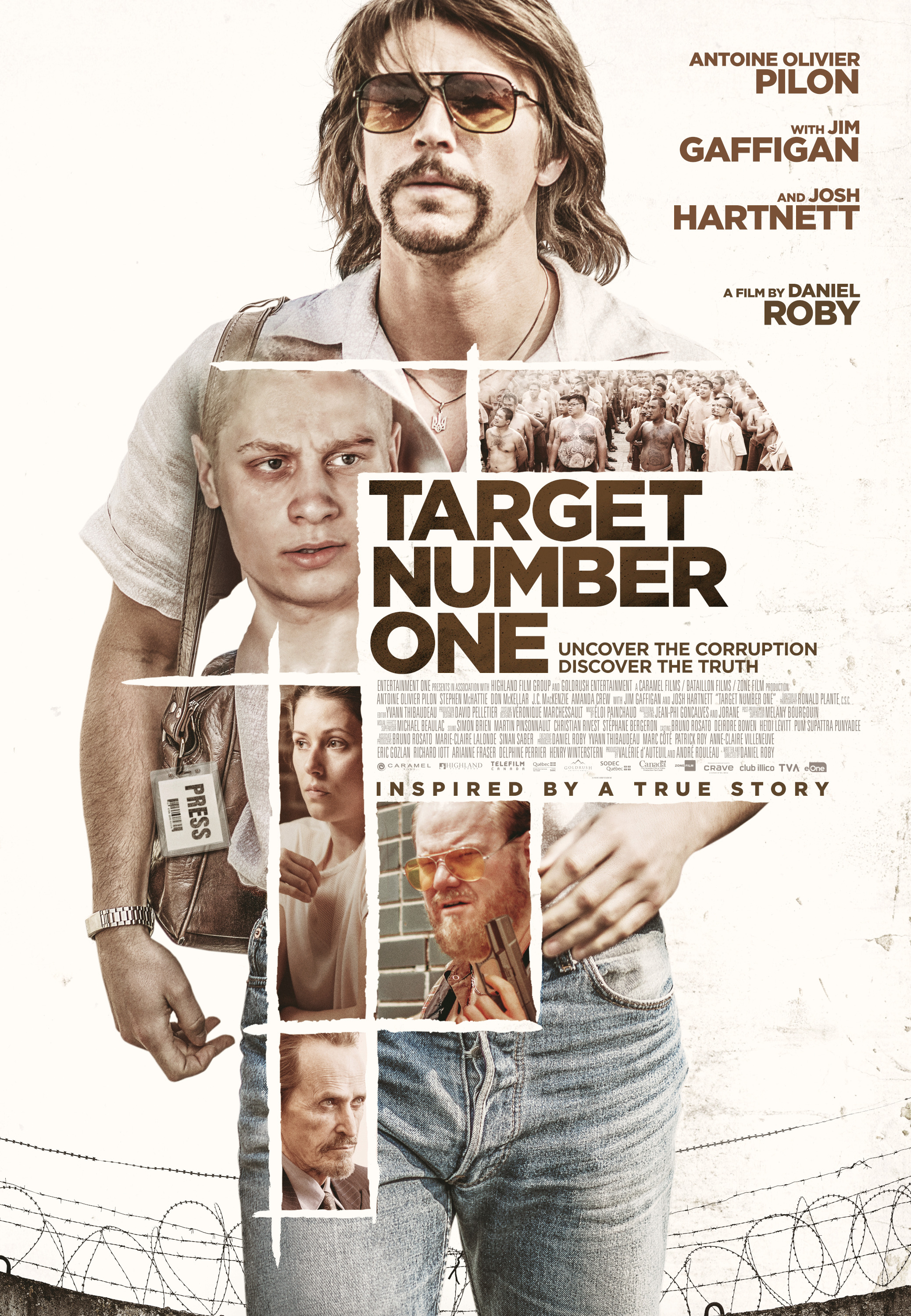 Mega Sized Movie Poster Image for Target Number One (#1 of 2)