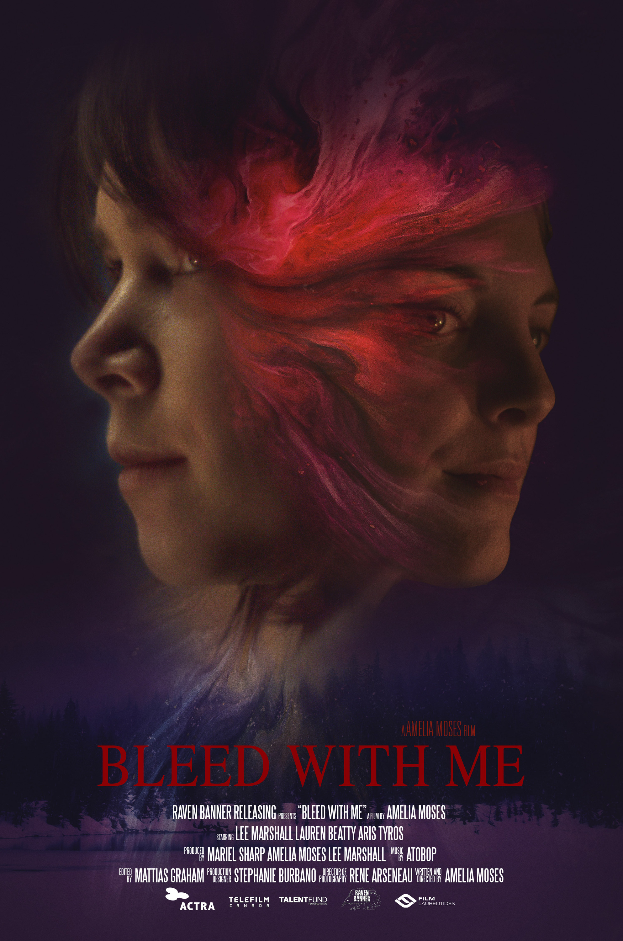 Mega Sized Movie Poster Image for Bleed with Me 