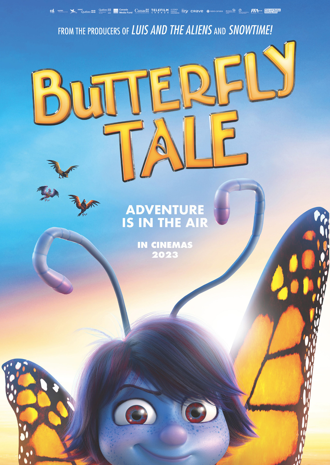 Extra Large Movie Poster Image for Butterfly Tale (#1 of 3)