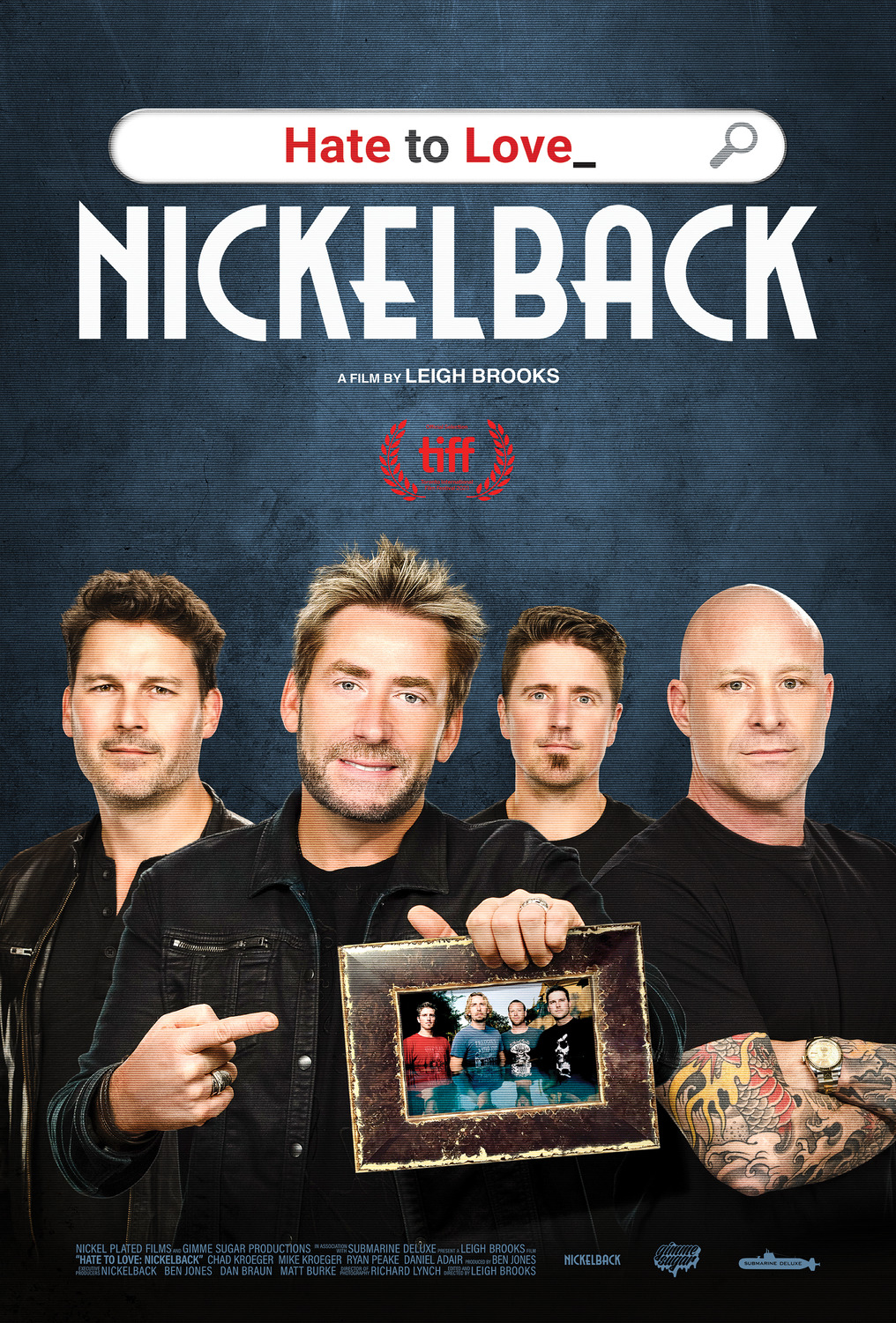 Extra Large Movie Poster Image for Hate to Love: Nickelback 