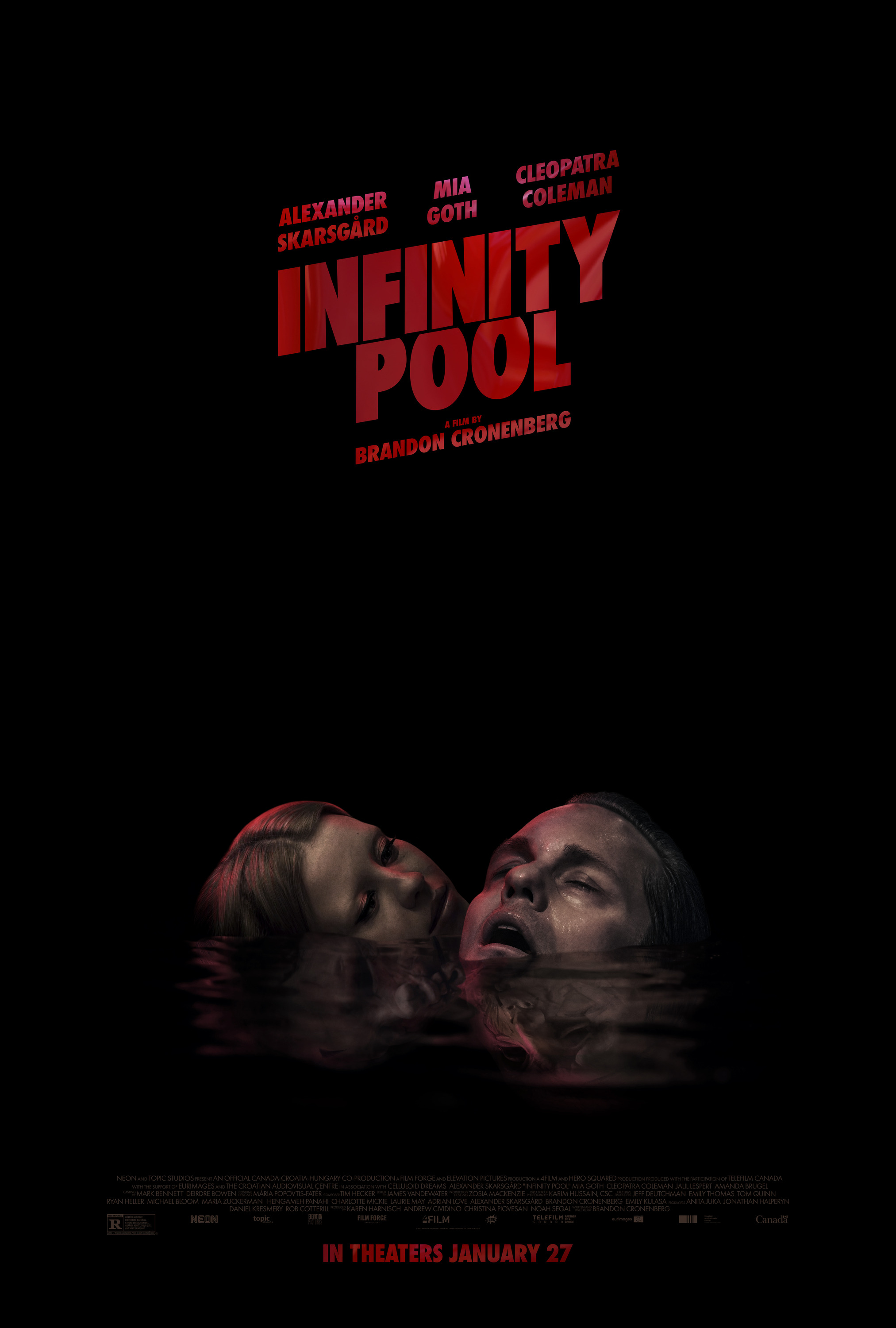 Mega Sized Movie Poster Image for Infinity Pool (#2 of 7)