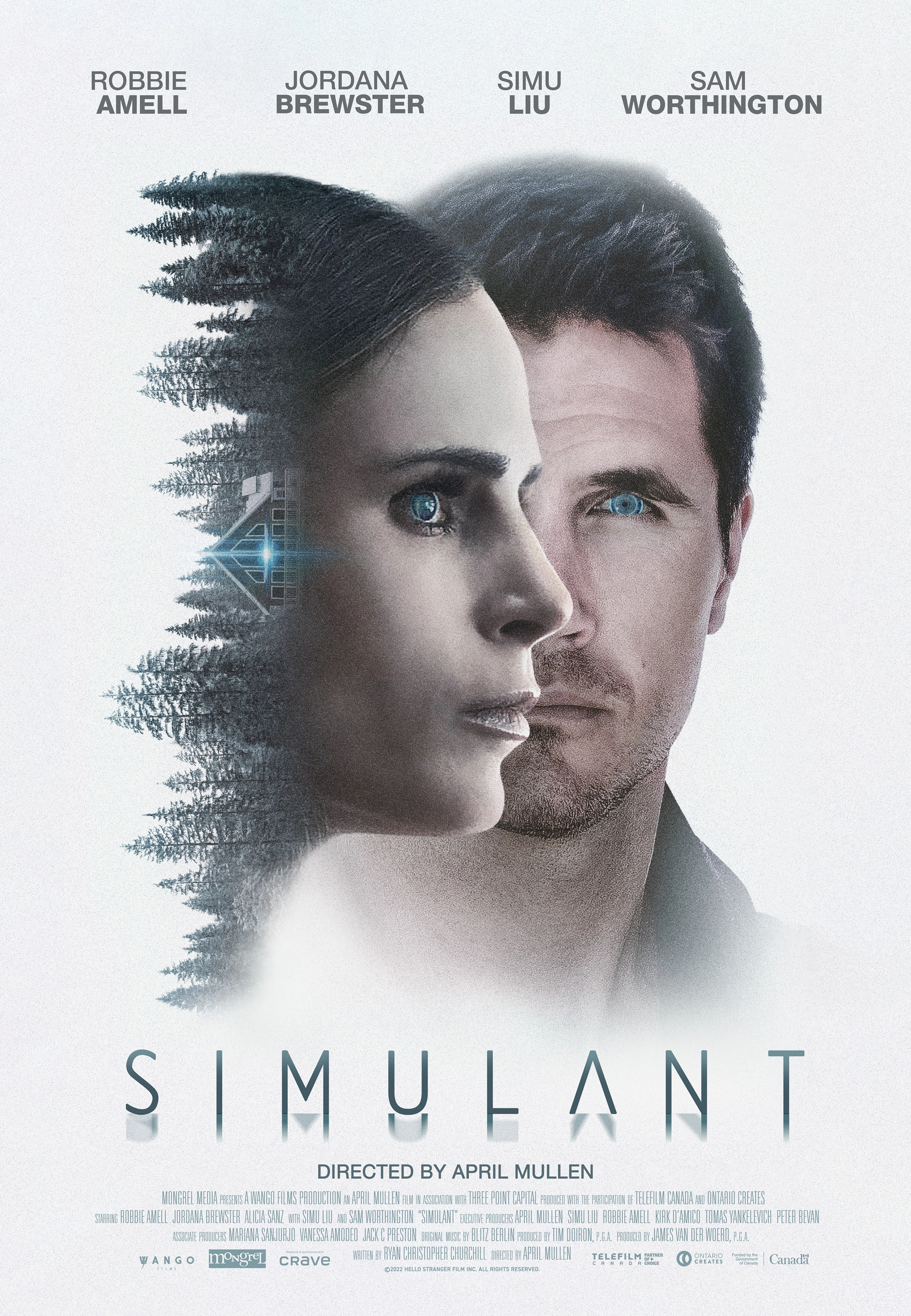 Mega Sized Movie Poster Image for Simulant (#2 of 4)