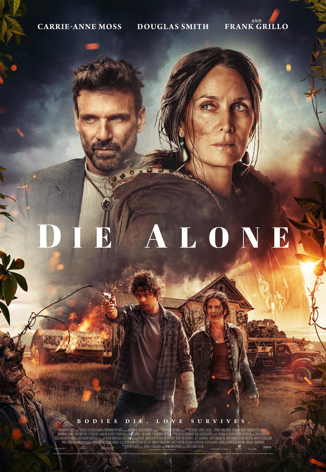 Extra Large Movie Poster Image for Die Alone 