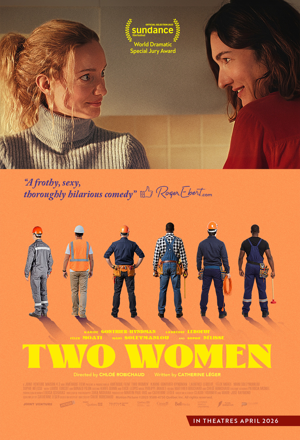 Extra Large Movie Poster Image for Deux femmes en or (#2 of 2)