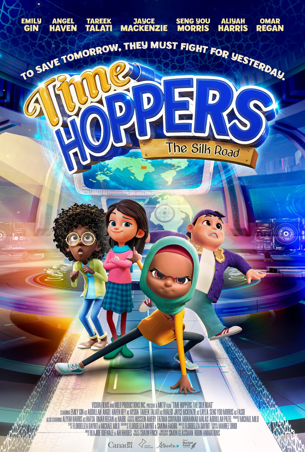 Extra Large Movie Poster Image for Time Hoppers: The Silk Road 
