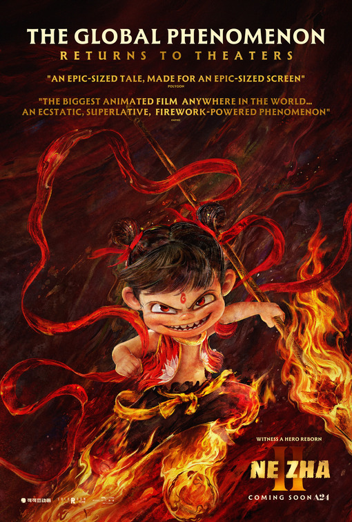Nezha: Mo tong nao hai Movie Poster