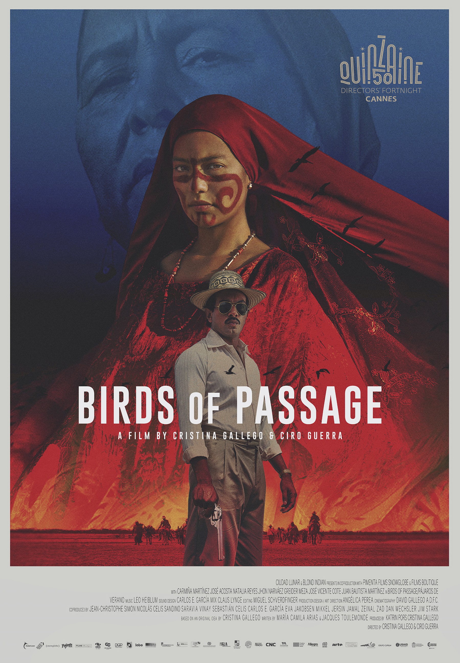 Mega Sized Movie Poster Image for Pájaros de verano (#1 of 7)