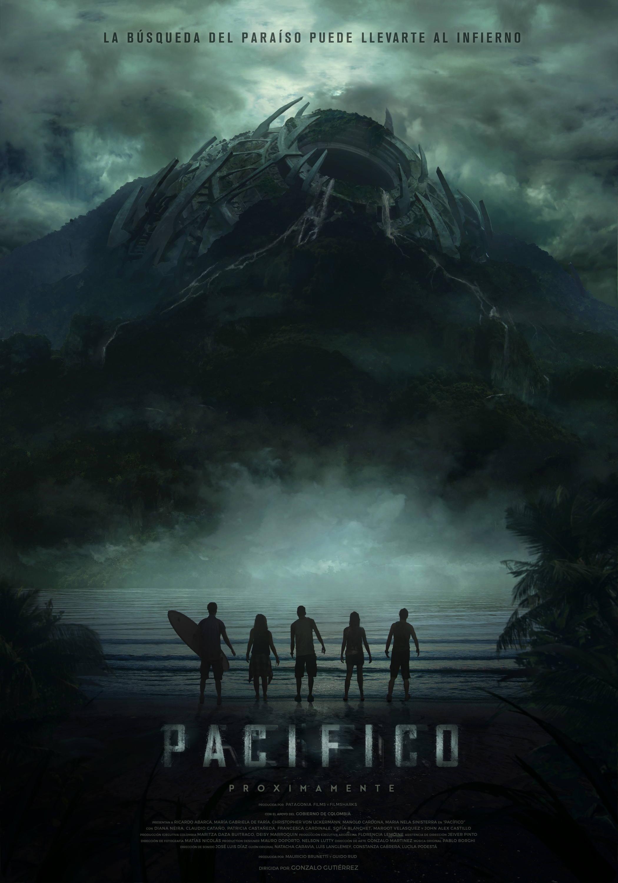 Mega Sized Movie Poster Image for Pacífico (#1 of 2)