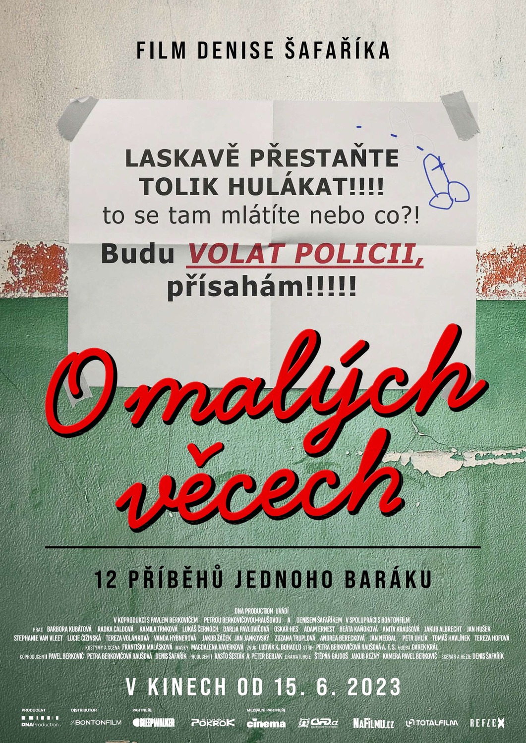 Extra Large Movie Poster Image for O malých vecech 